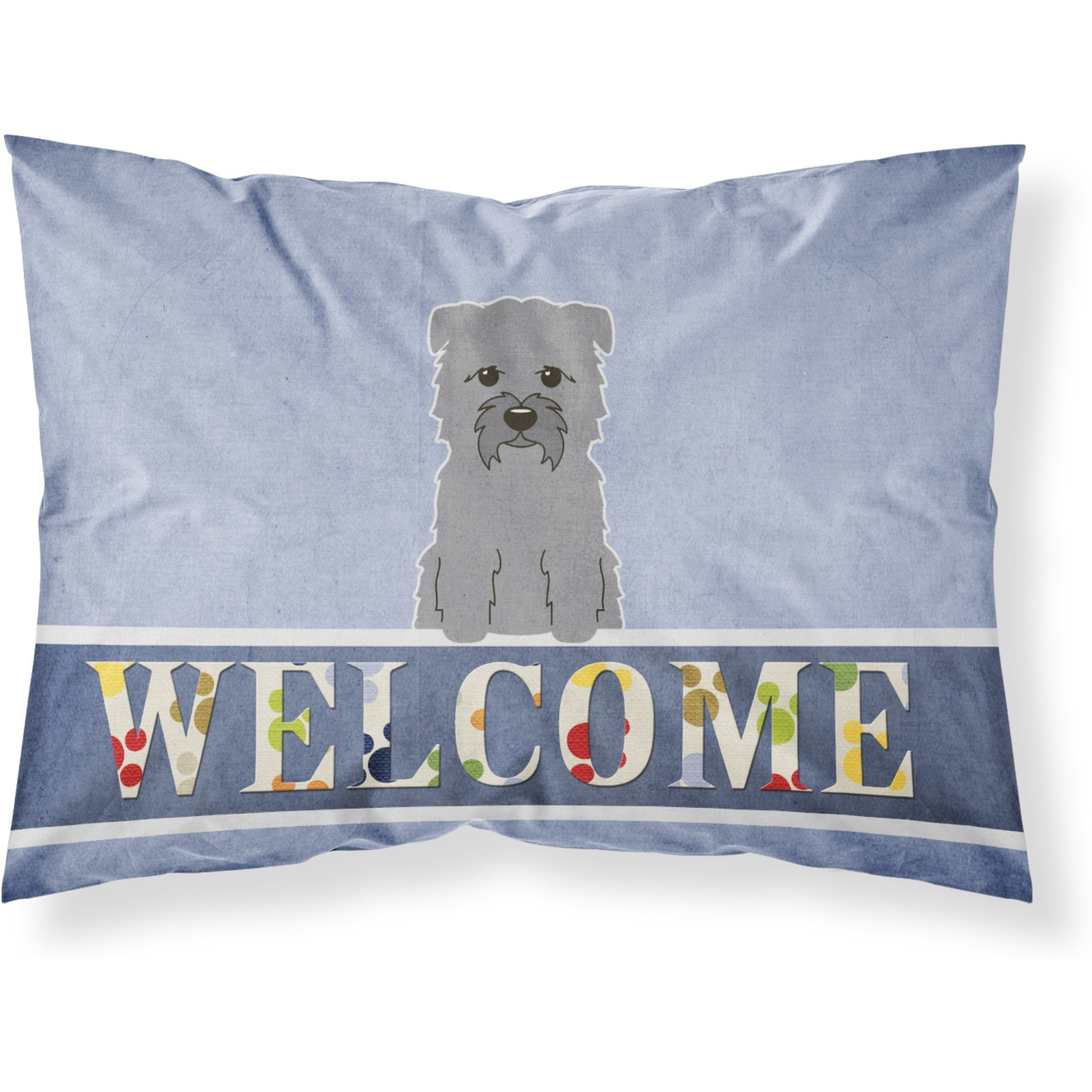 &quotCaroline's Treasures Glen of Imal Grey Welcome Pillowcase, Standard,"