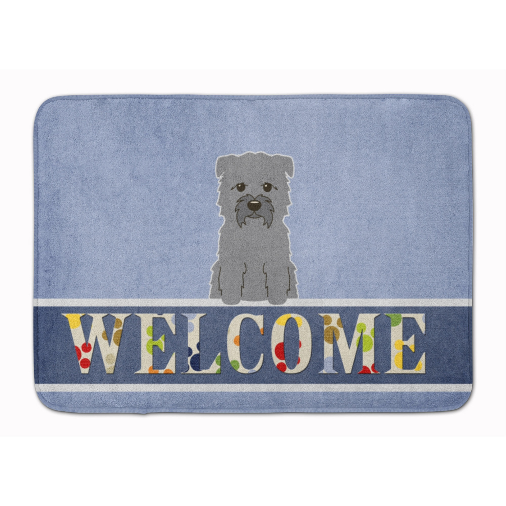 &quotCaroline's Treasures Glen of Imal Grey Welcome Floor Mat, 19 x 27, Multicolor"