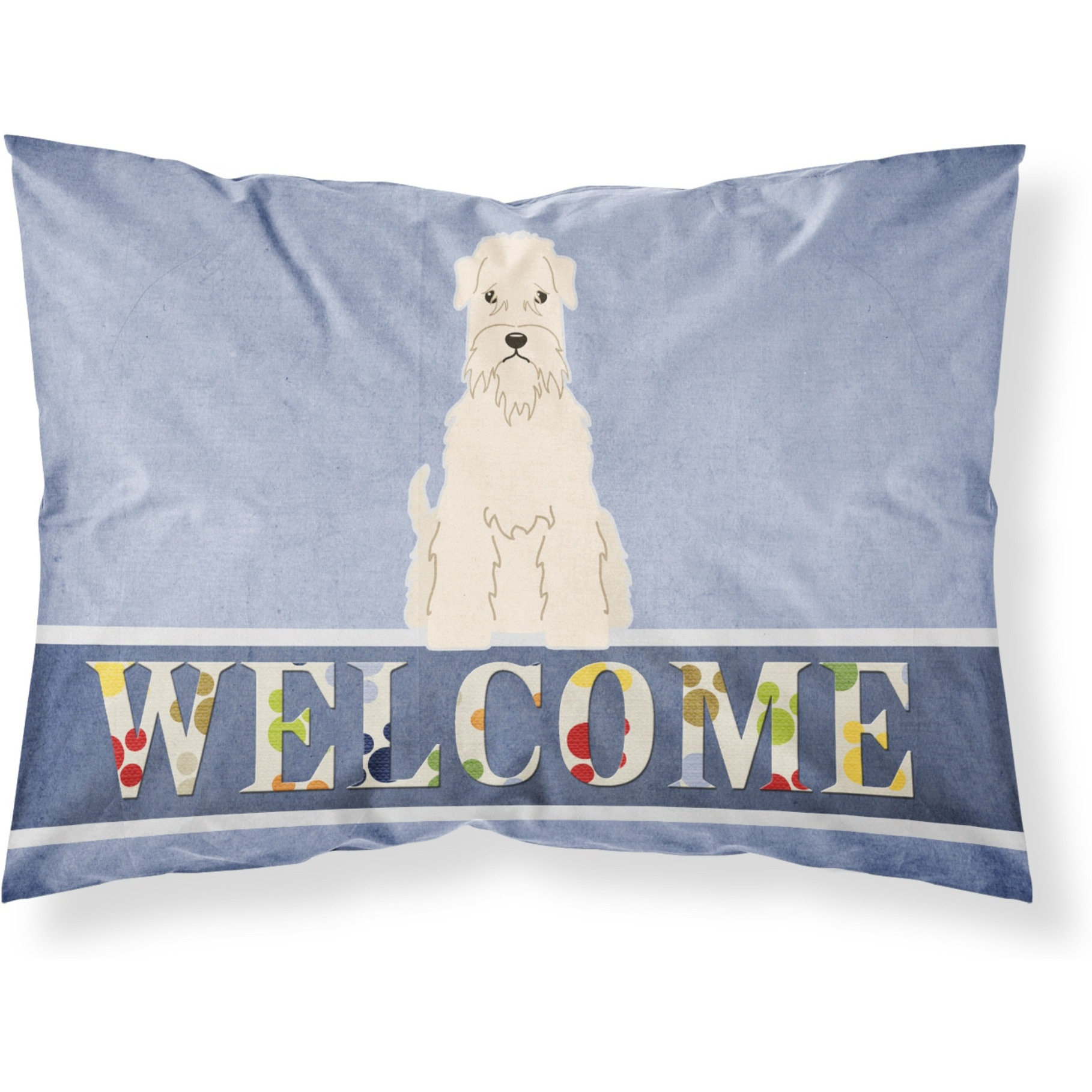 &quotCaroline's Treasures Soft Coated Wheaten Terrier Welcome Pillowcase, Standard,"