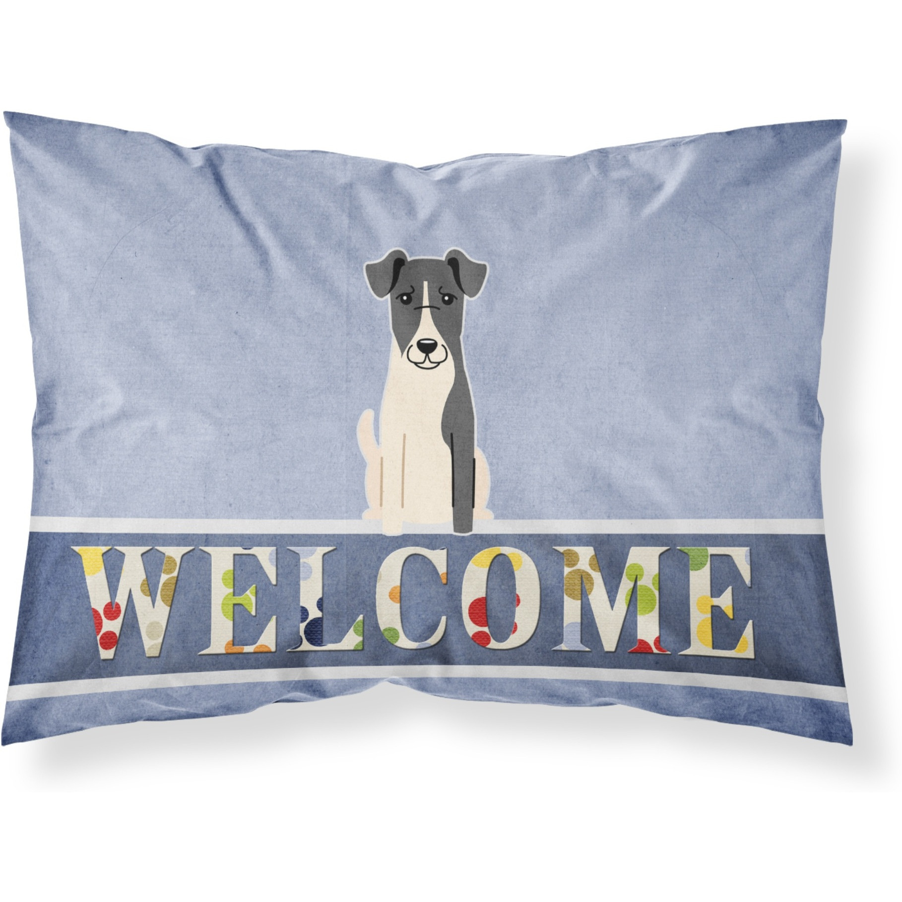 &quotCaroline's Treasures Smooth Fox Terrier Welcome Pillowcase, Standard,"