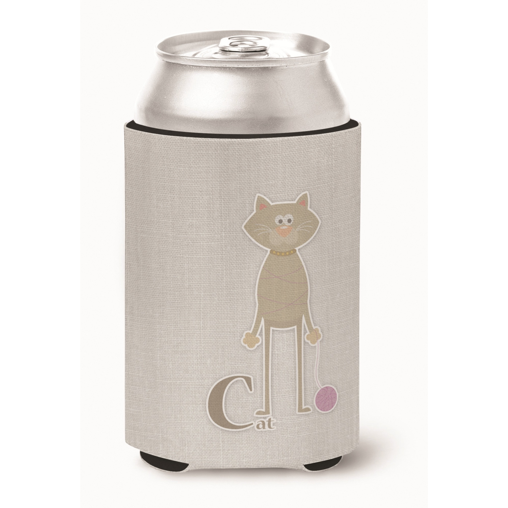 &quotCaroline's Treasures Alphabet C For Cat Can or Bottle Hugger, Can Hugger, Multicolor"