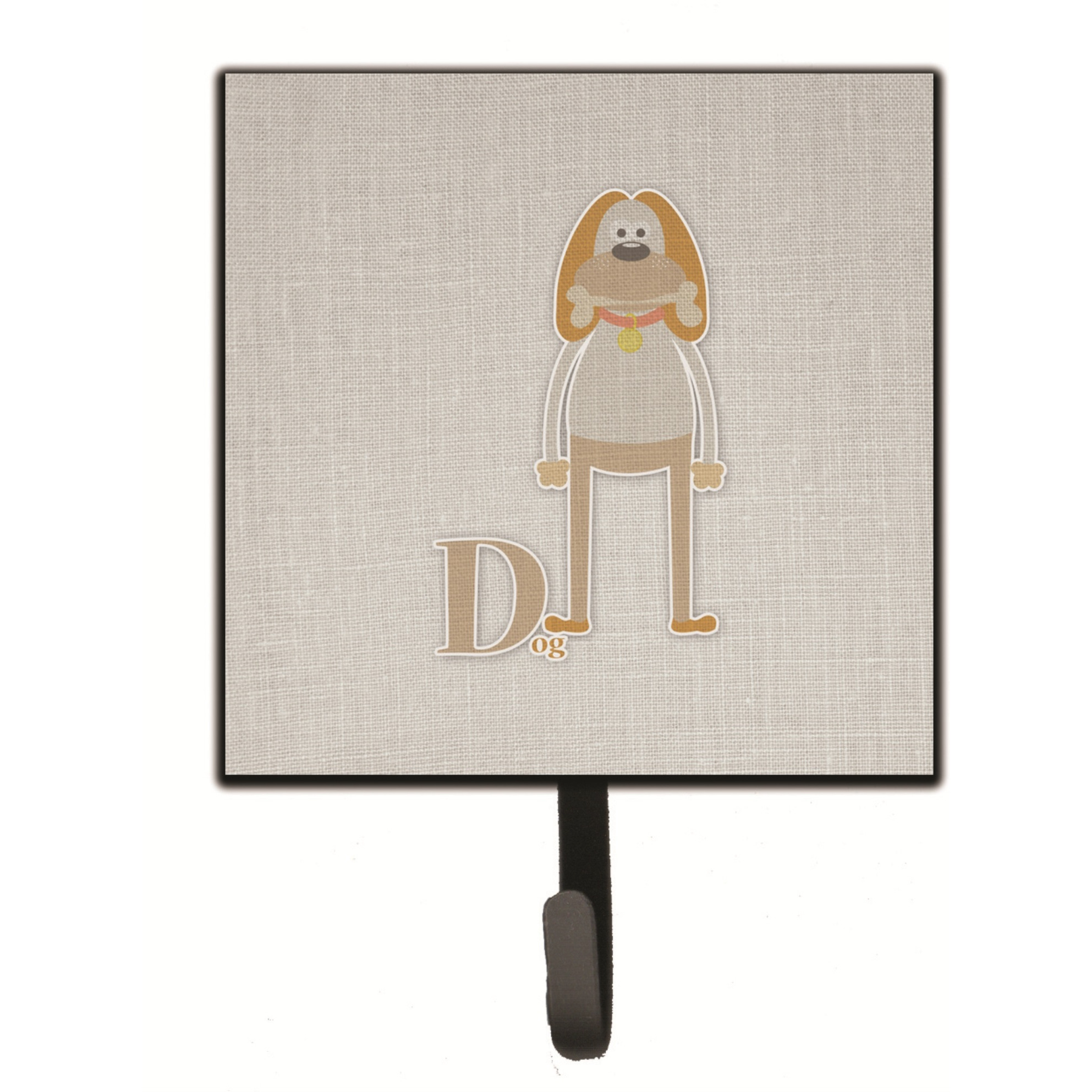 &quotCaroline's Treasures Alphabet D for Dog Wall Hook, Small, Multicolor"