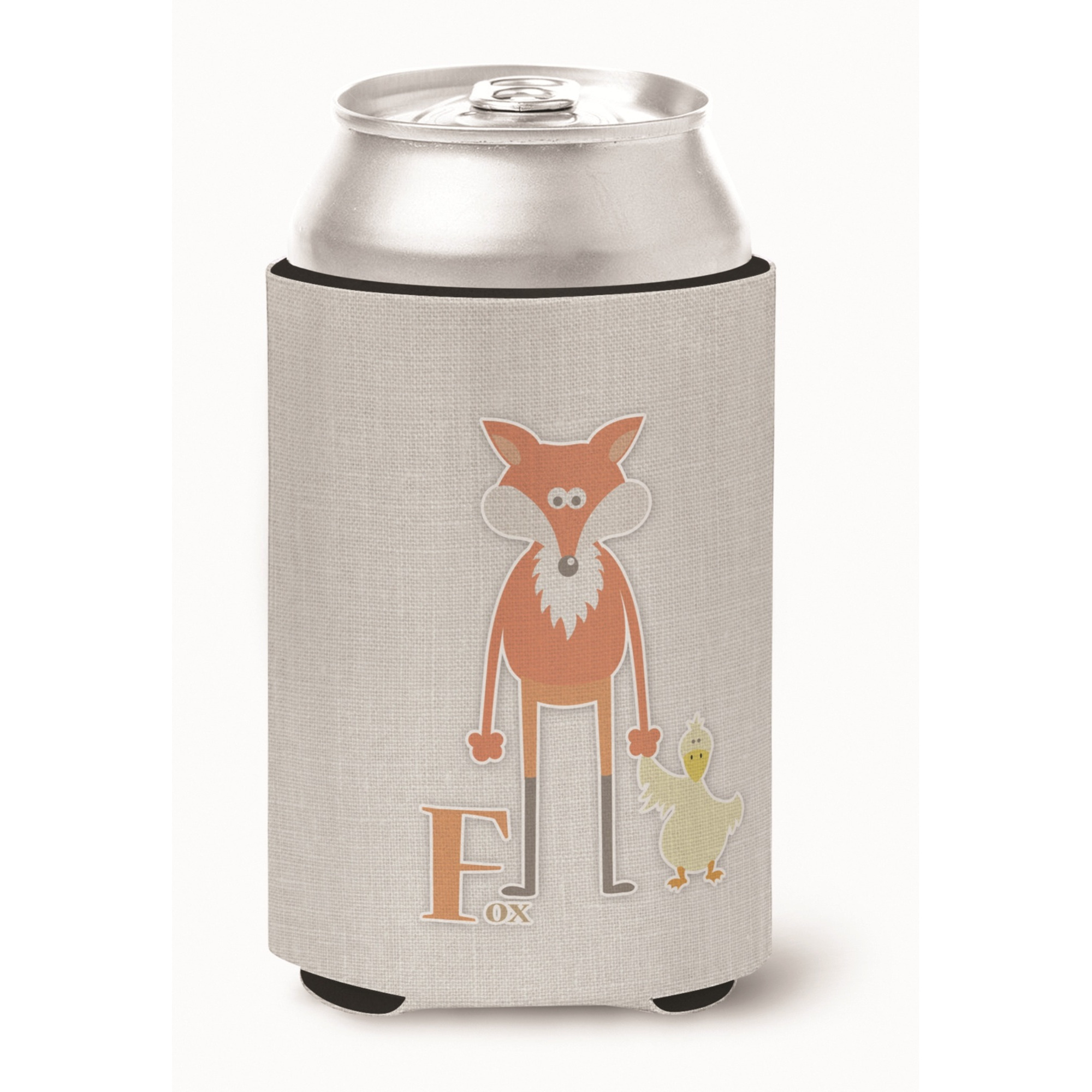 &quotCaroline's Treasures Alphabet F For Fox Can or Bottle Hugger, Can Hugger, Multicolor"