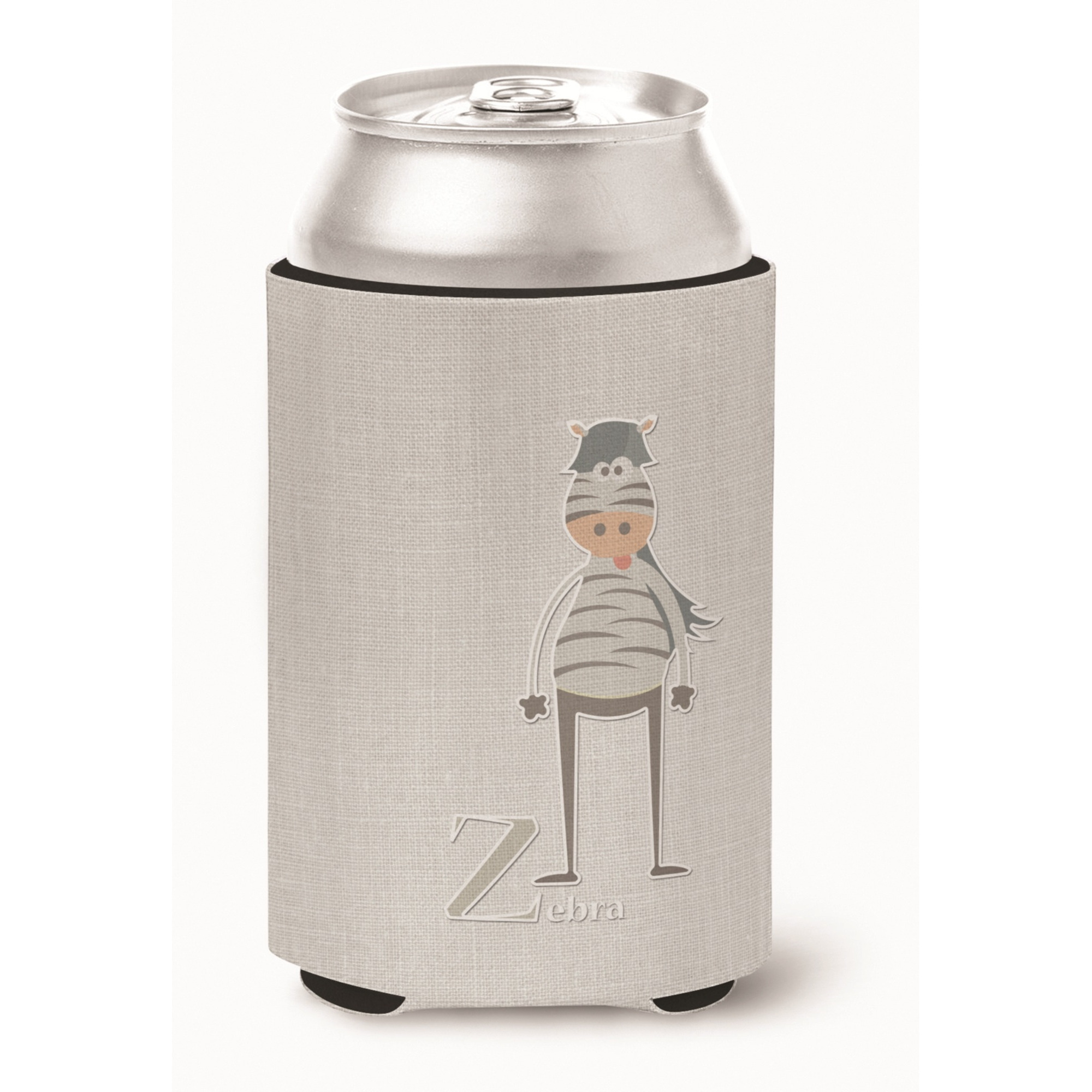 &quotCaroline's Treasures Alphabet Z For Zebra Can or Bottle Hugger, Can Hugger, Multicolor"