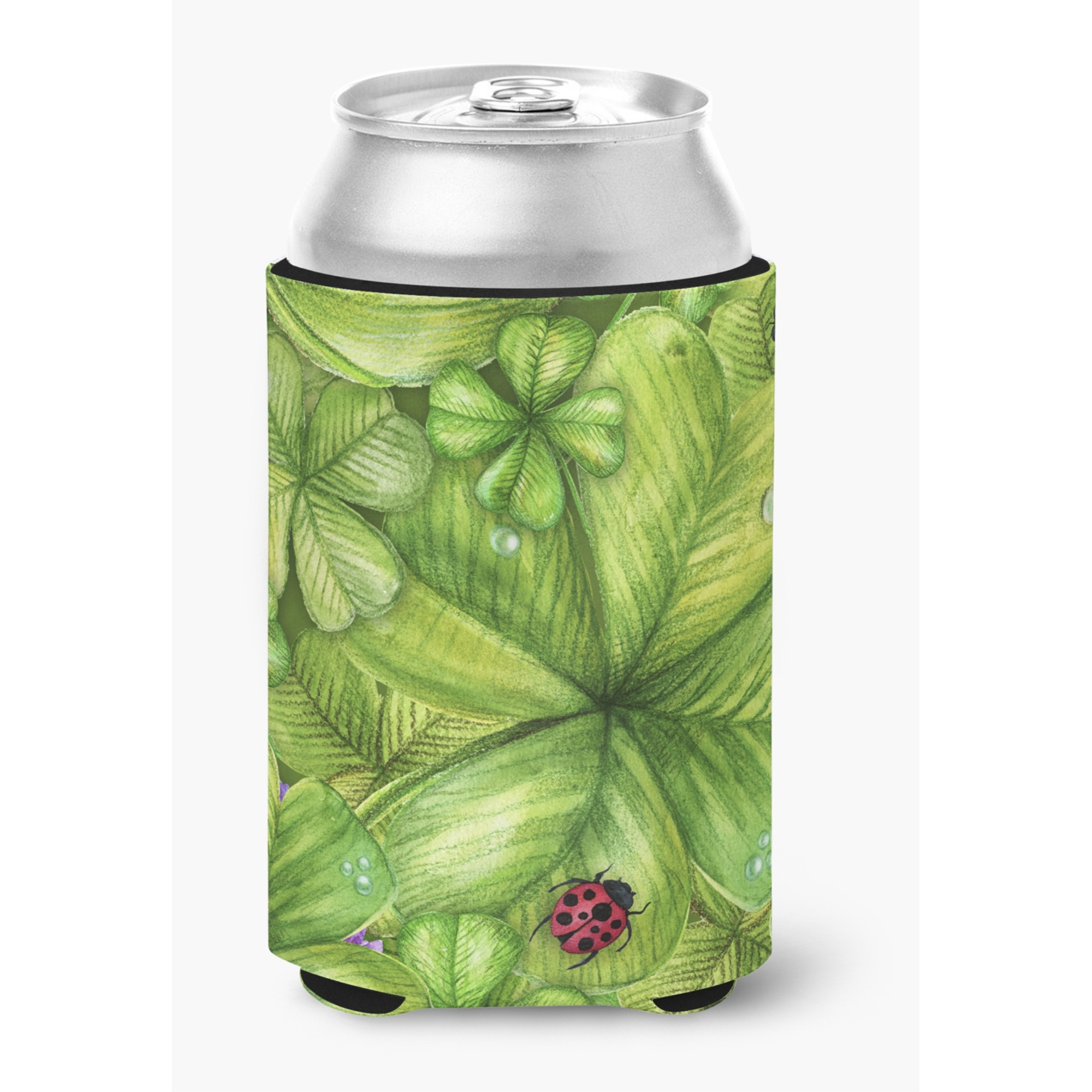 &quotCaroline's Treasures Shamrocks & lady Bugs Can or Bottle Hugger, Can Hugger, Multicolor"