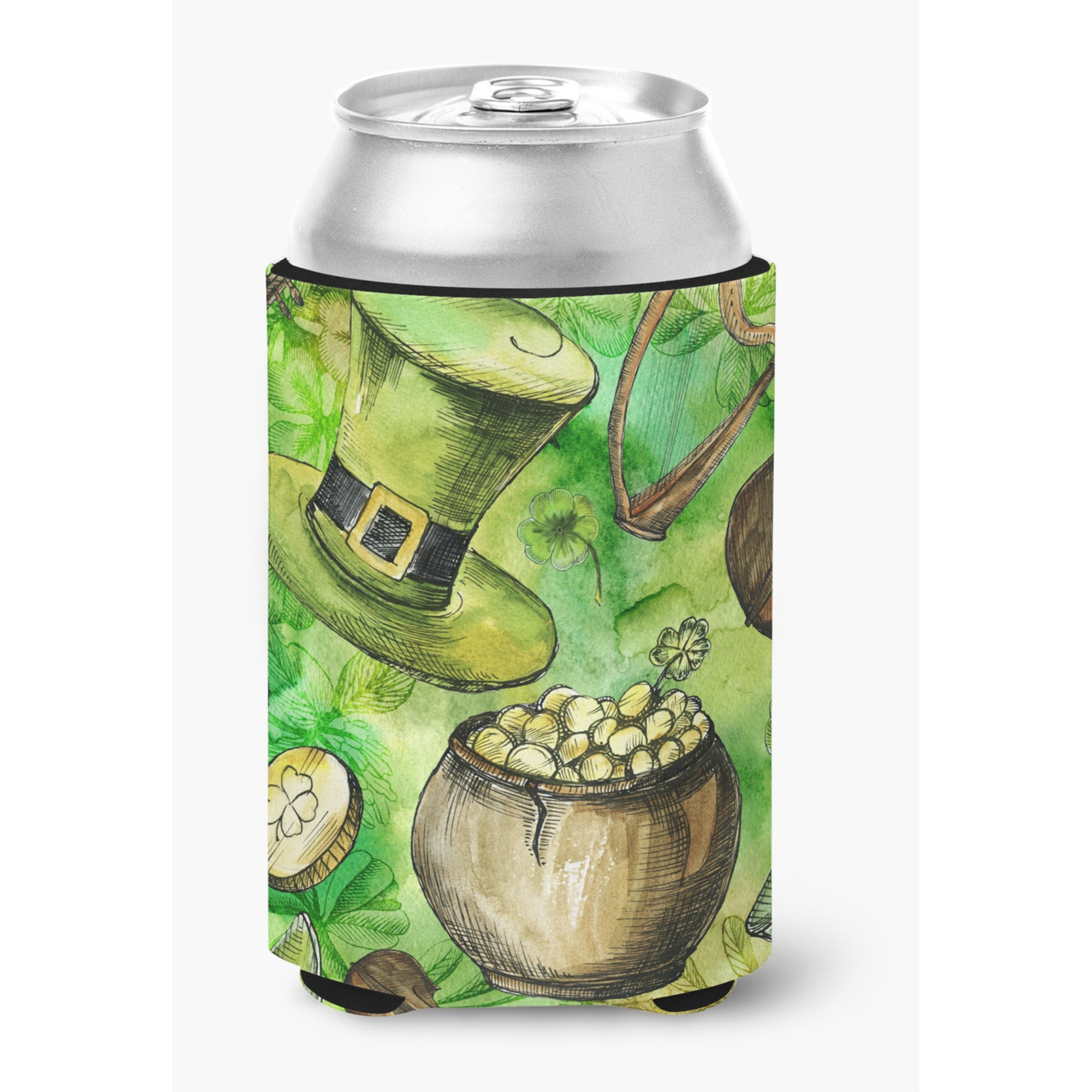 &quotCaroline's Treasures Luck of the Irish Can or Bottle Hugger, Can Hugger, Multicolor"