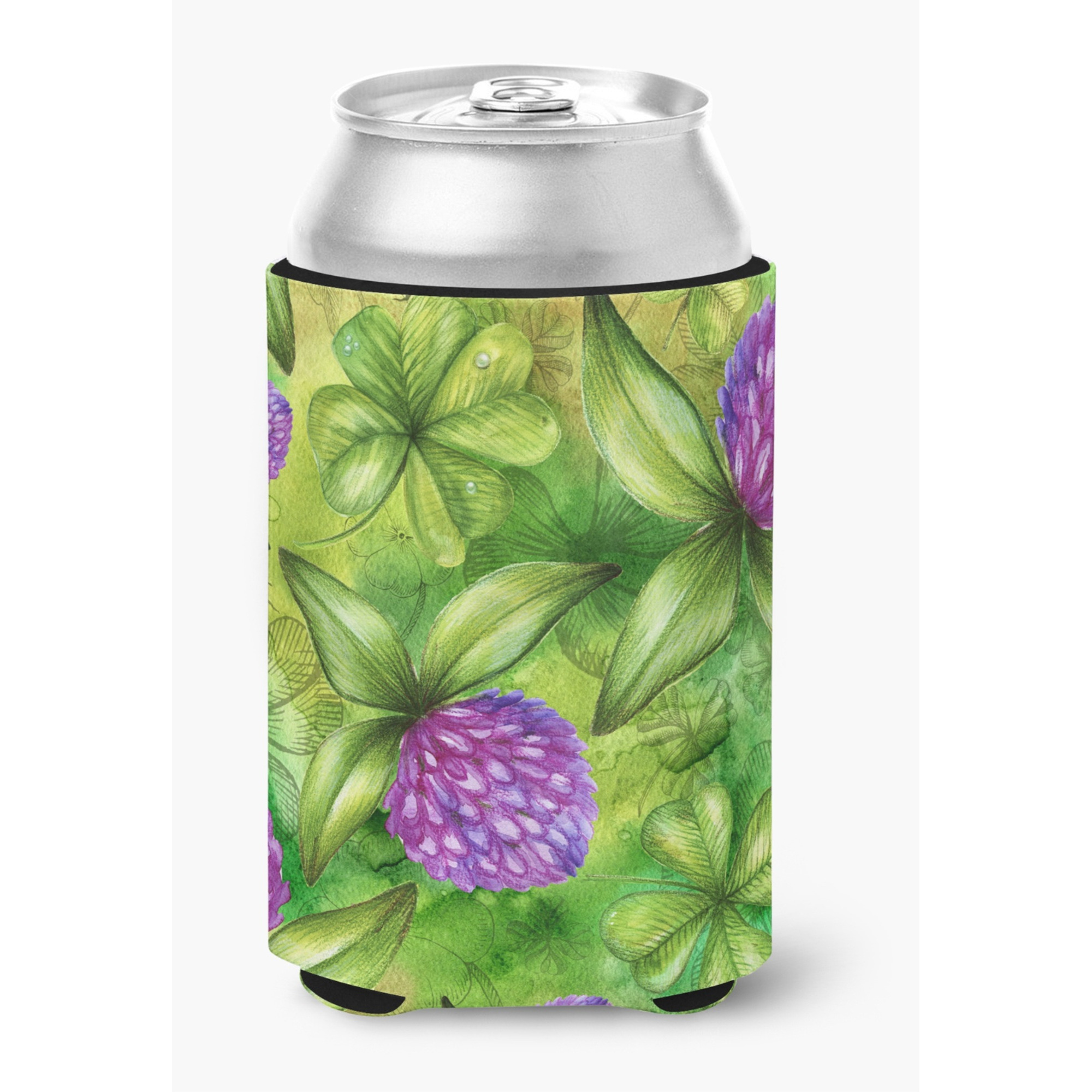 &quotCaroline's Treasures Shamrocks In Bloom Can or Bottle Hugger, Can Hugger, Multicolor"