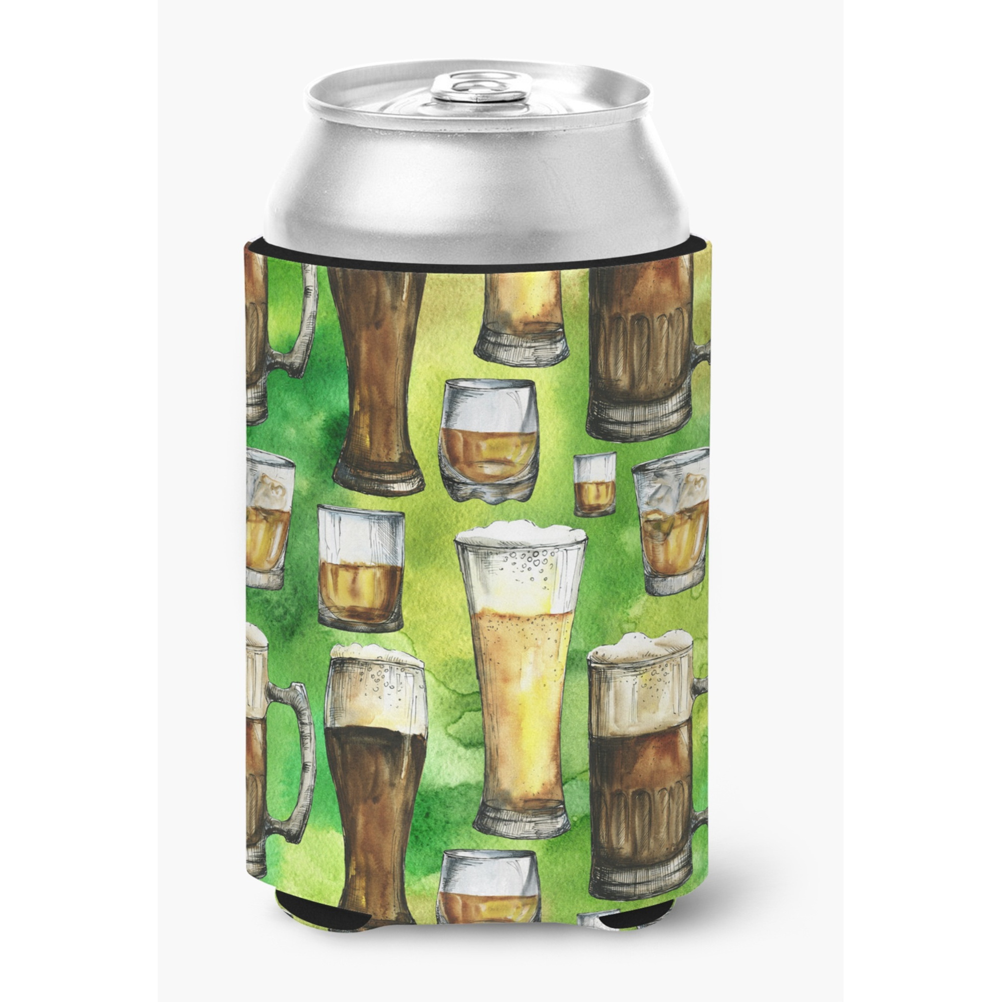 &quotCaroline's Treasures Irish Beers Can or Bottle Hugger, Can Hugger, Multicolor"