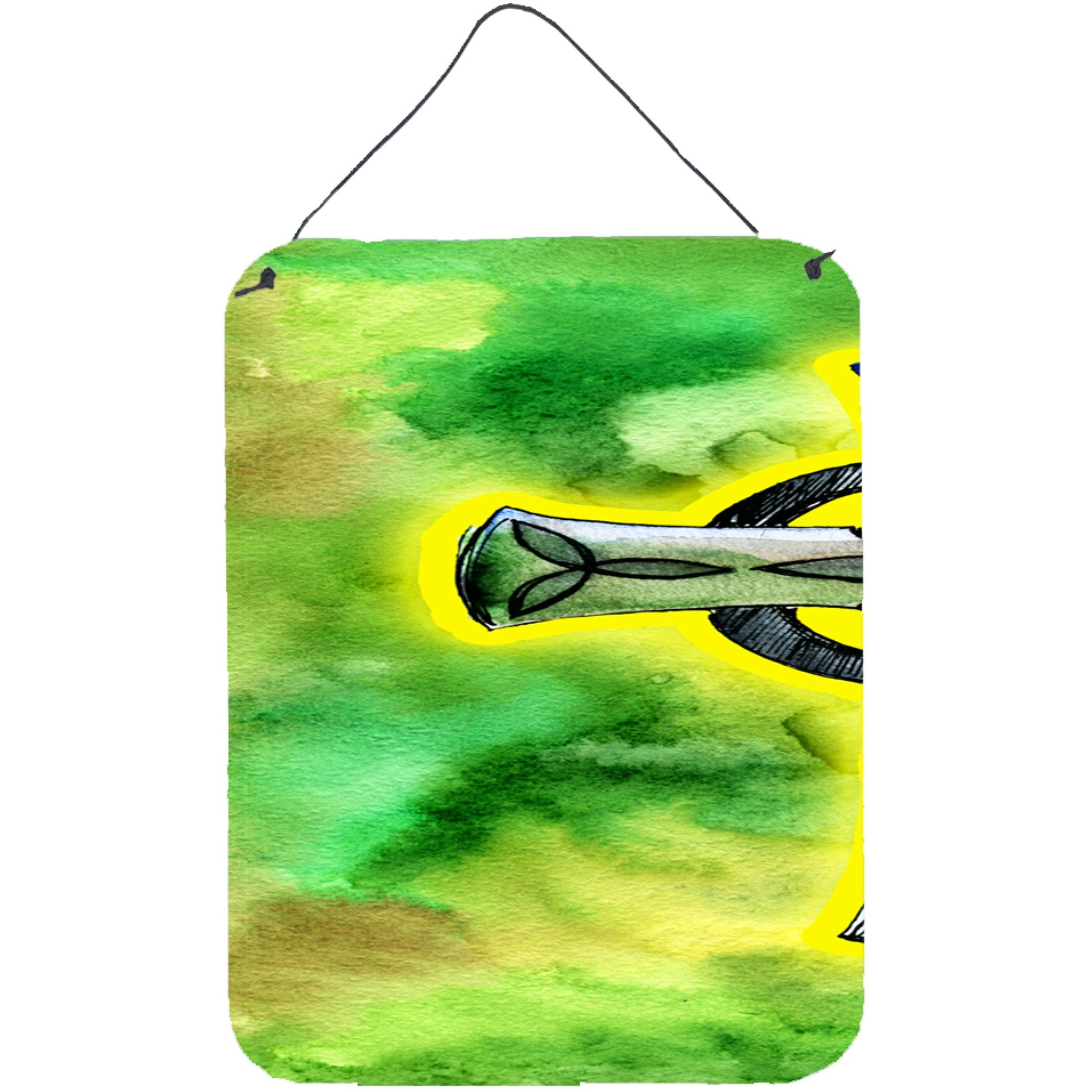 &quotCaroline's Treasures Irish Celtic Cross Door Hanging Prints wall-decor, Multicolor"