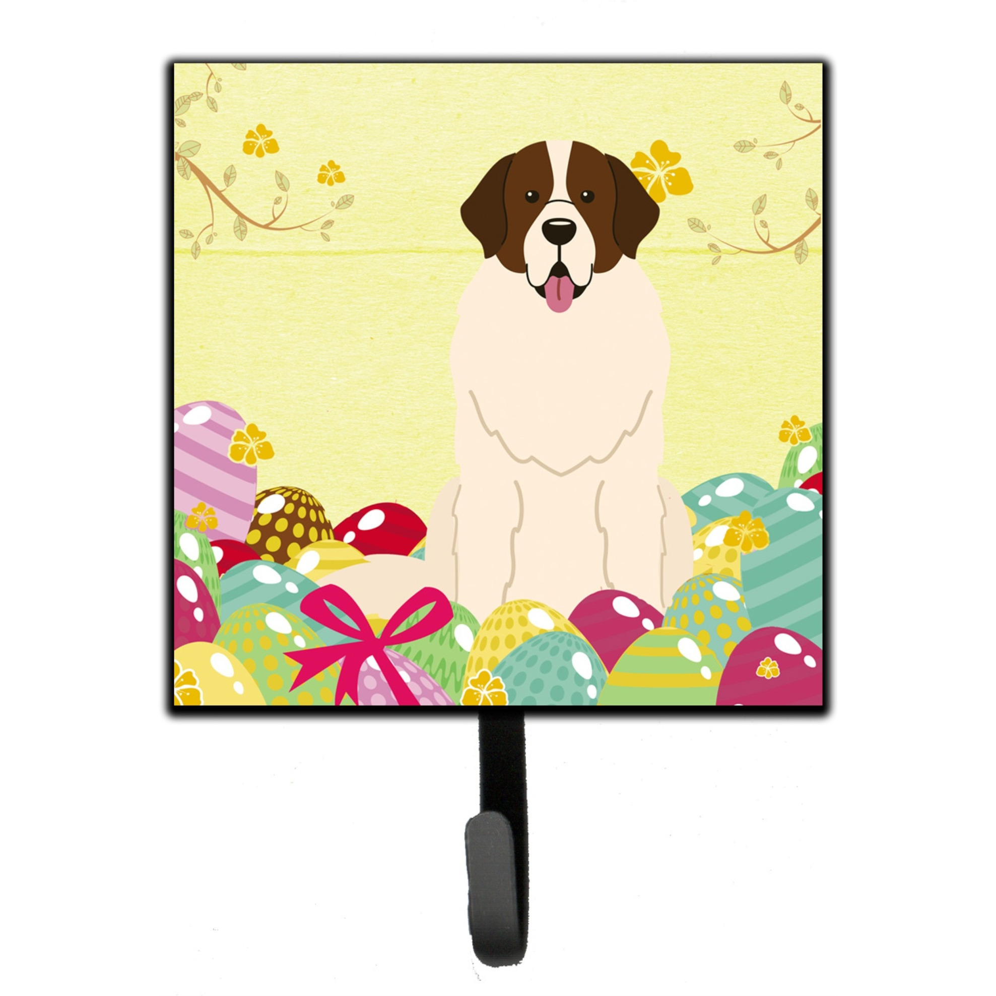 &quotCaroline's Treasures Easter Eggs Moscow Watchdog Wall Hook, Small, Multicolor"