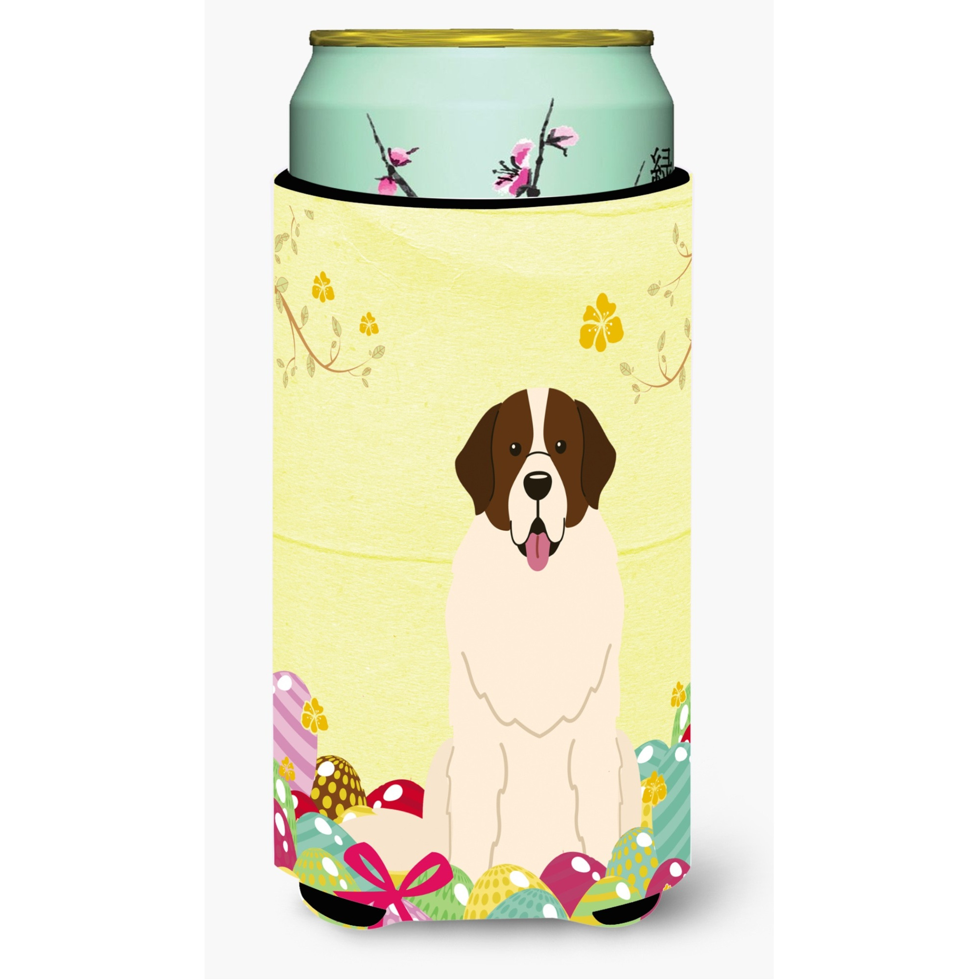 &quotCaroline's Treasures Easter Eggs Moscow Watchdog Tall Boy Beverage Insulator Hugger, Multicolor"