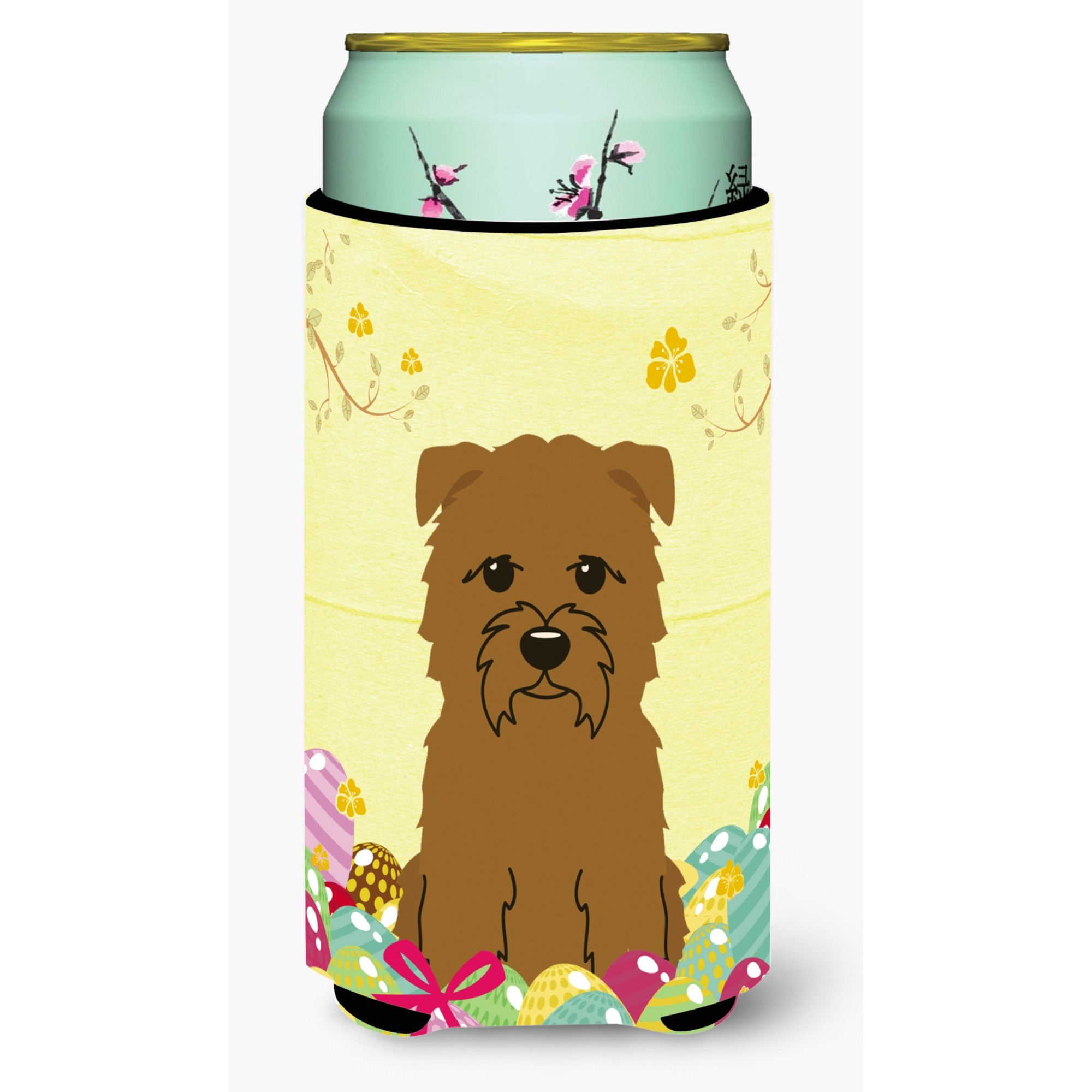 &quotCaroline's Treasures Easter Eggs Glen of Imal Tan Tall Boy Beverage Insulator Hugger, Multicolor"