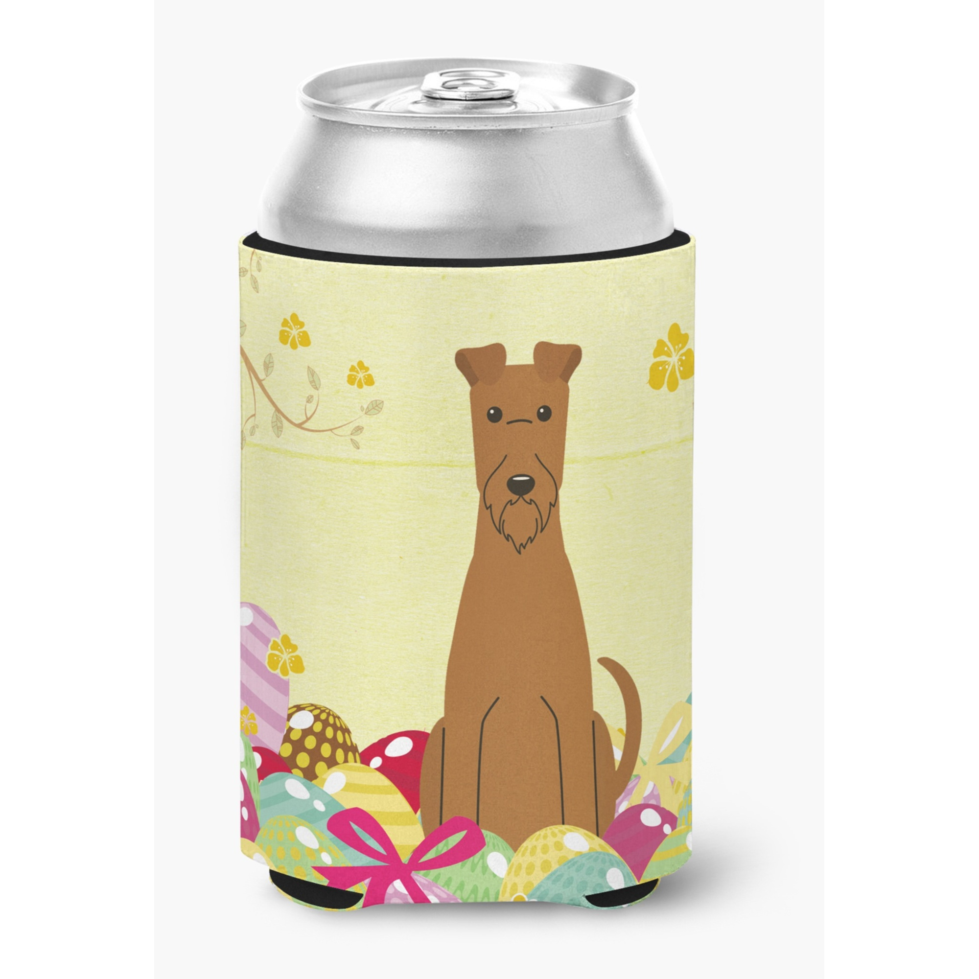 &quotCaroline's Treasures Easter Eggs Irish Terrier Can or Bottle Hugger, Can Hugger, Multicolor"