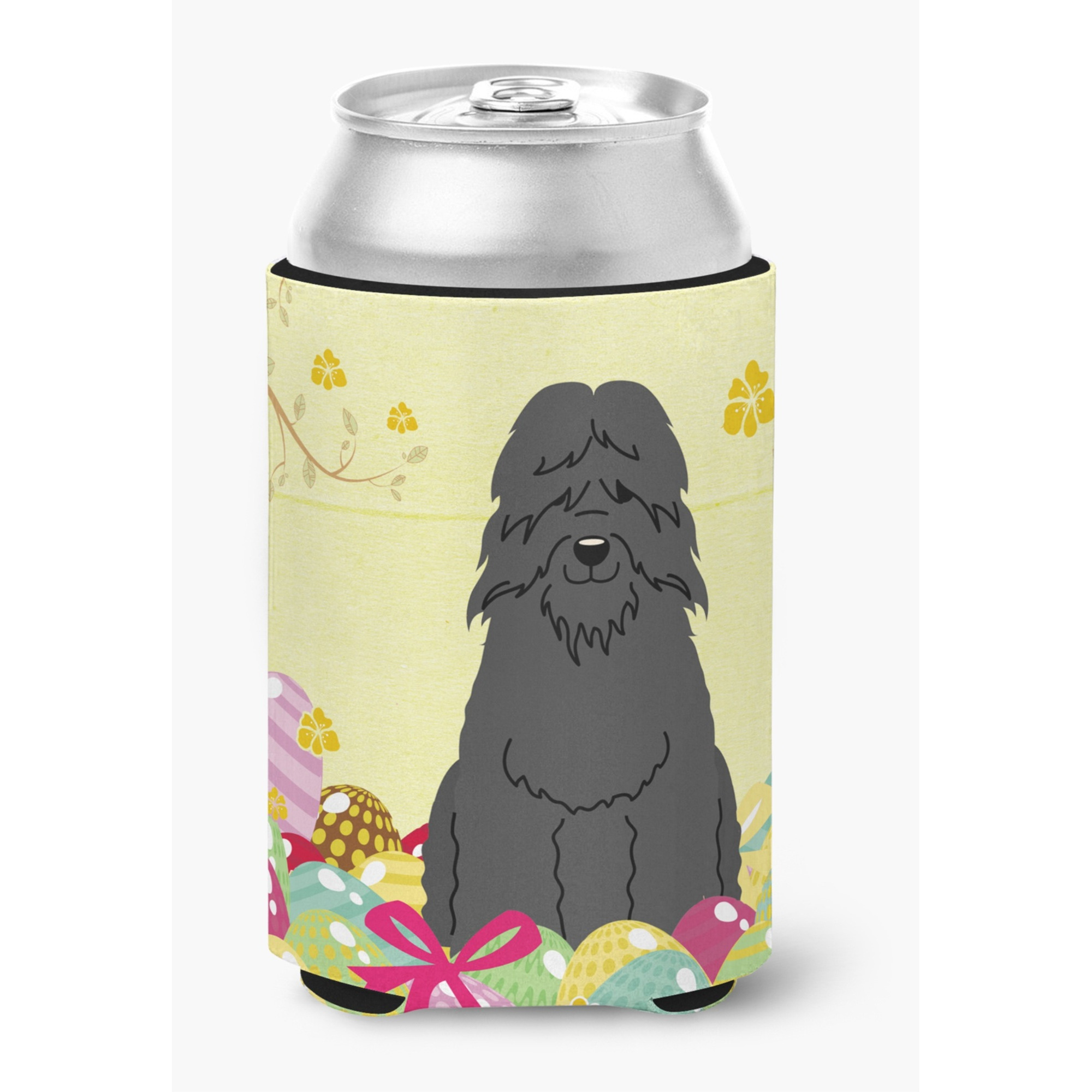 &quotCaroline's Treasures Easter Eggs Bouvier Des Flandres Can or Bottle Hugger, Can Hugger, Multicolor"