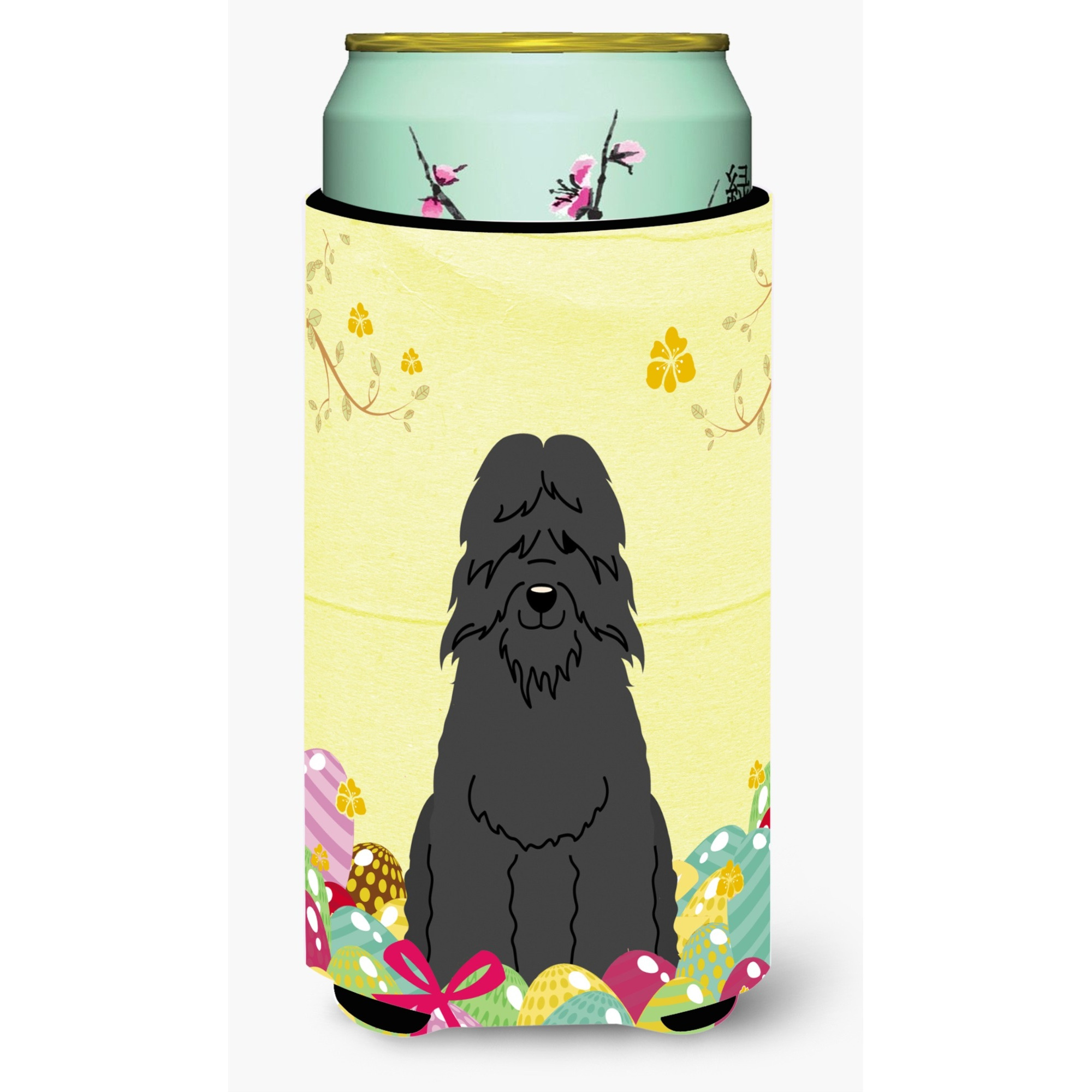 &quotCaroline's Treasures Easter Eggs Bouvier Des Flandres Tall Boy Beverage Insulator Hugger, Multicolor"