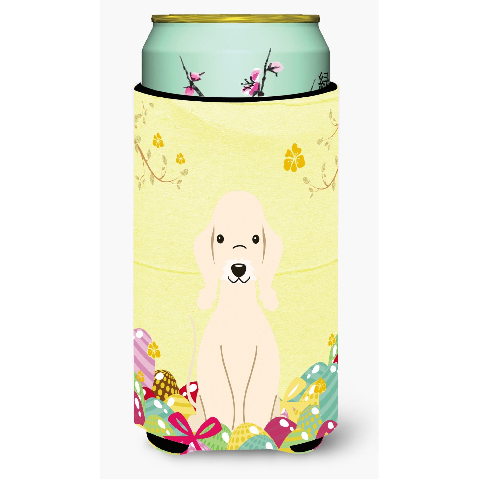 &quotCaroline's Treasures Easter Bedlington Terrier Sandy Tall Boy Beverage Insulator Hugger, Multicolor"