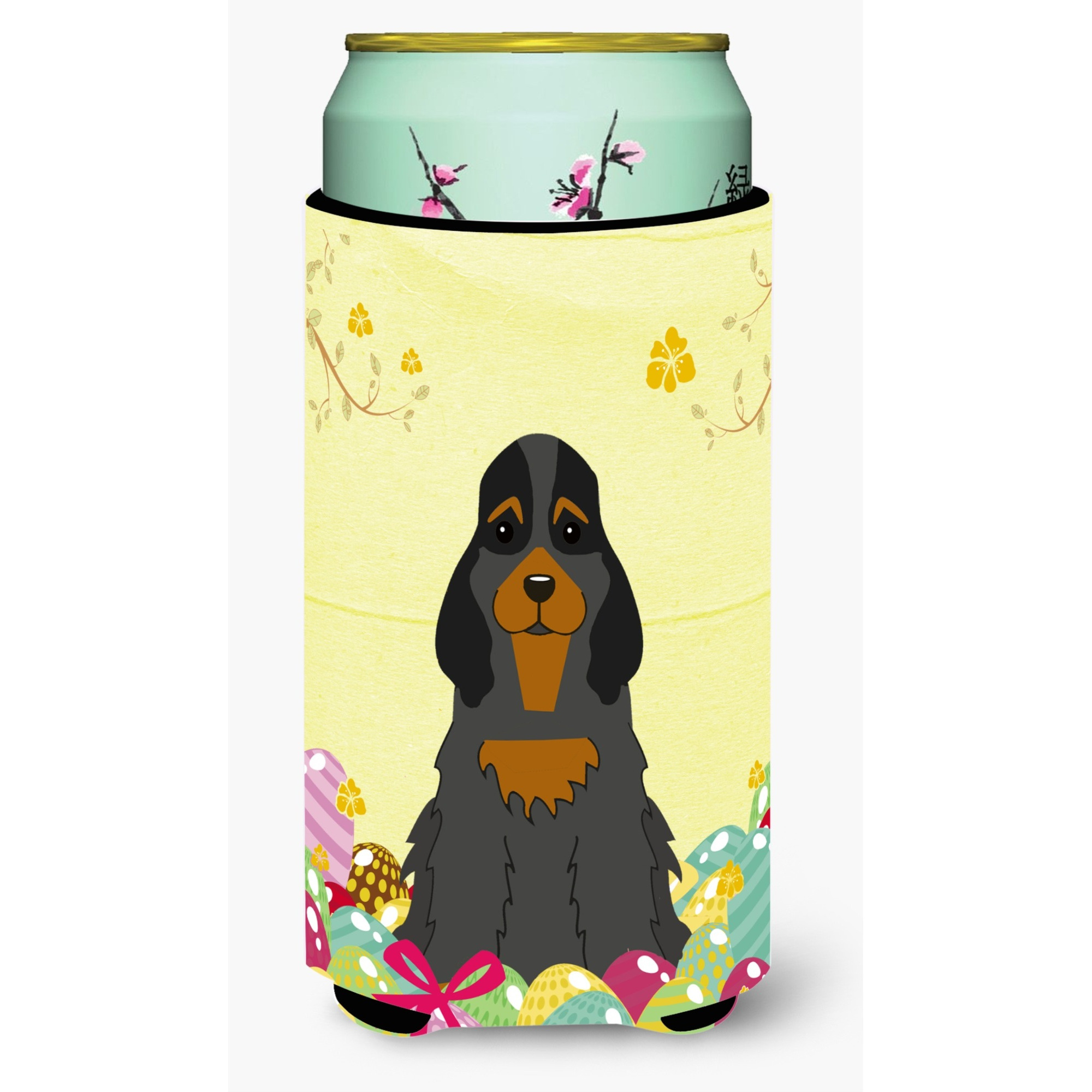&quotCaroline's Treasures Easter Cocker Spaniel black Tan Tall Boy Beverage Insulator Hugger, Multicolor"