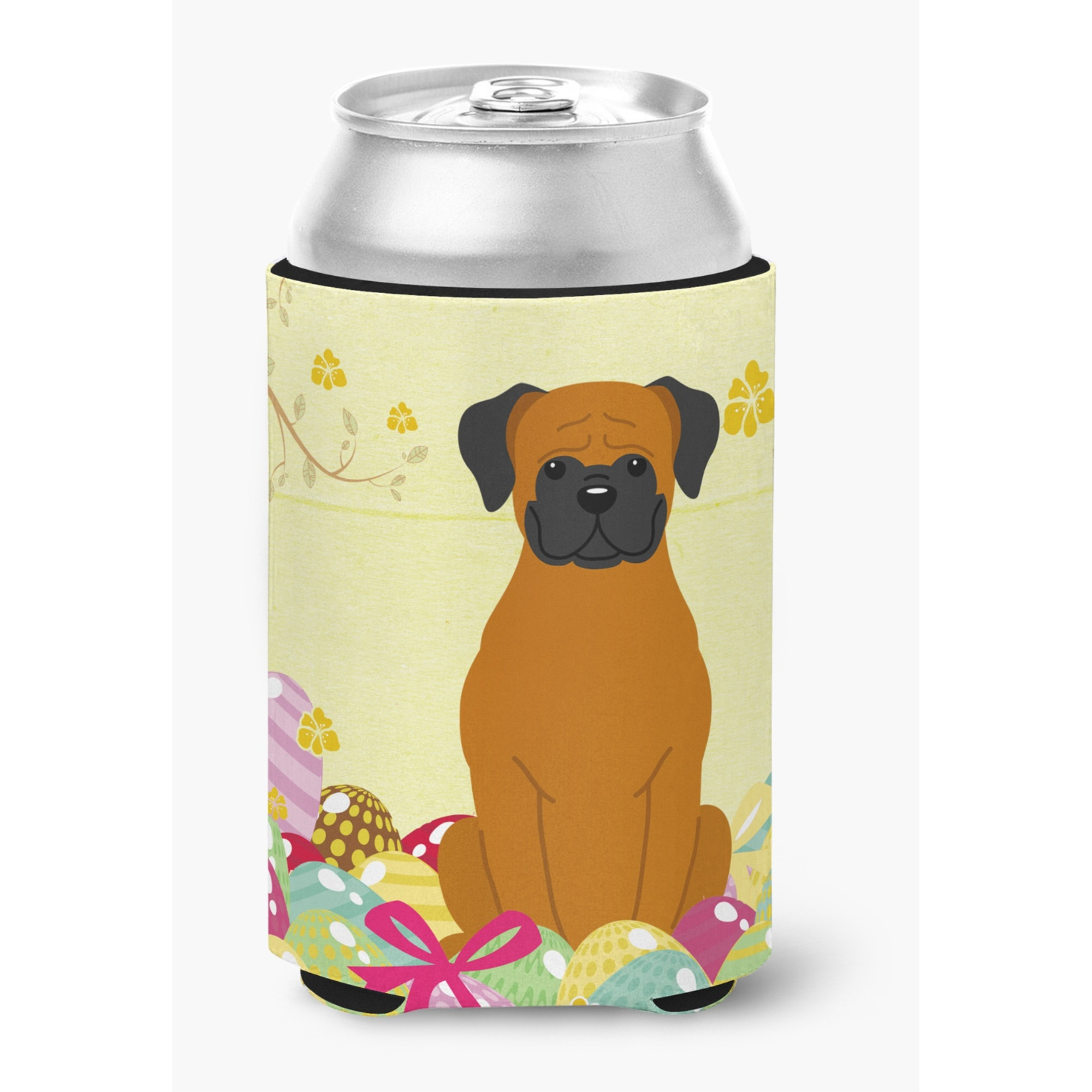 &quotCaroline's Treasures Easter Eggs Fawn Boxer Can or Bottle Hugger, Can Hugger, Multicolor"