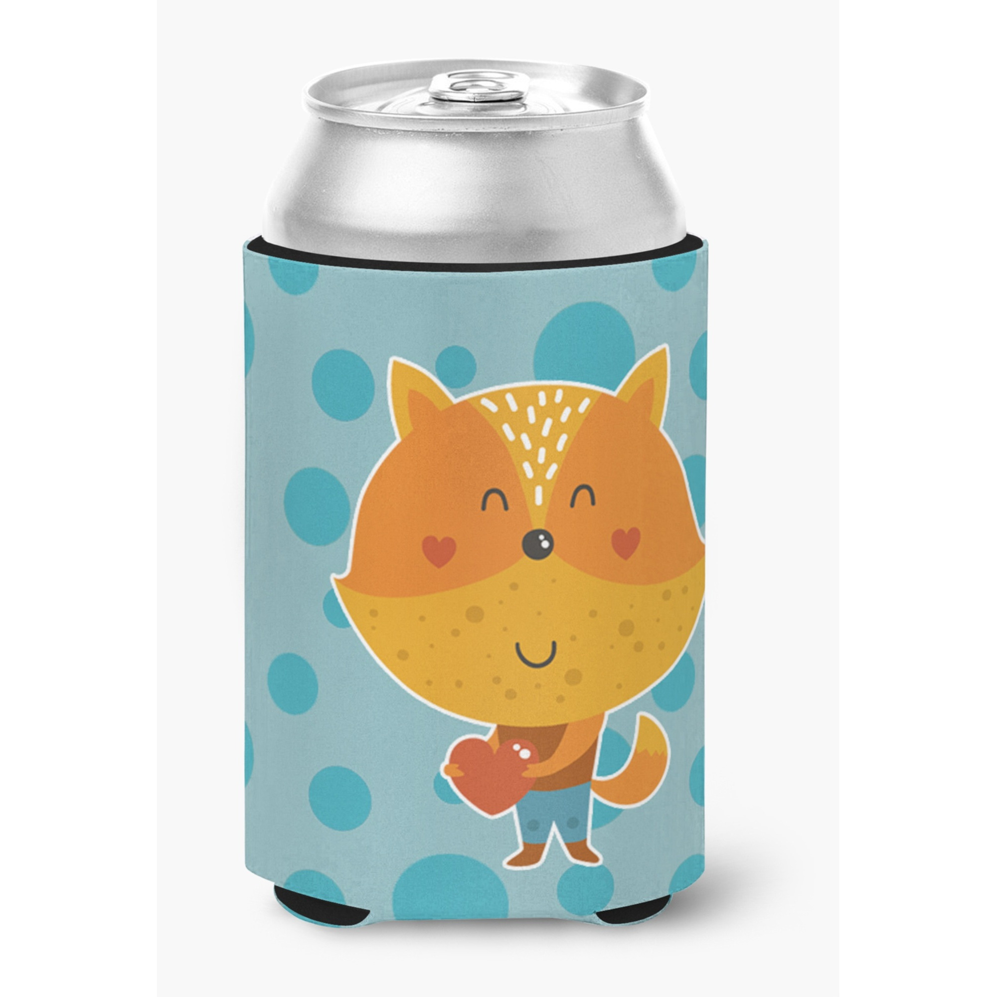 &quotCaroline's Treasures Polkadot Squirrel Can or Bottle Hugger, Can Hugger, Multicolor"
