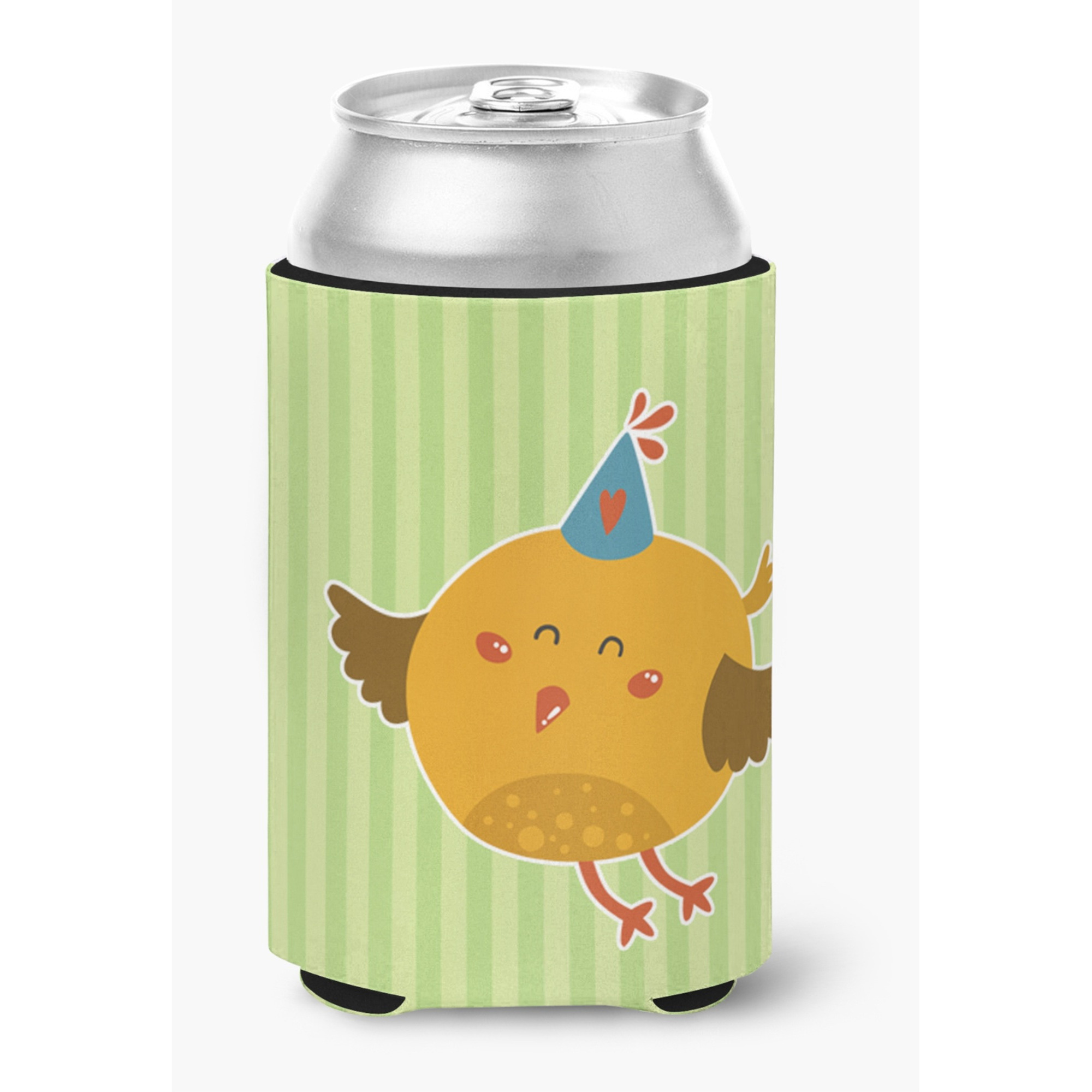 &quotCaroline's Treasures Birthday Bird Can or Bottle Hugger, Can Hugger, Multicolor"