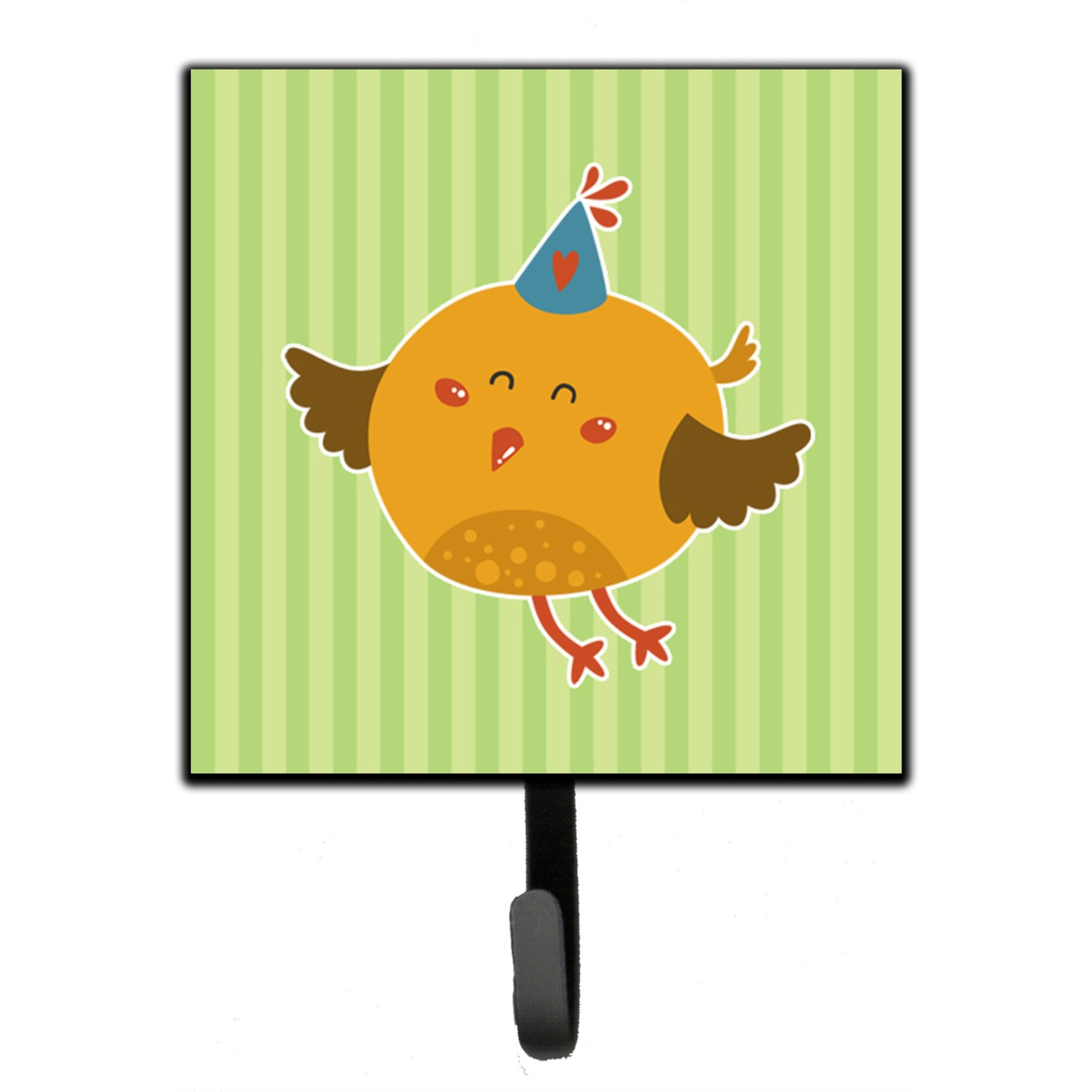 &quotCaroline's Treasures Birthday Bird Wall Hook, Small, Multicolor"