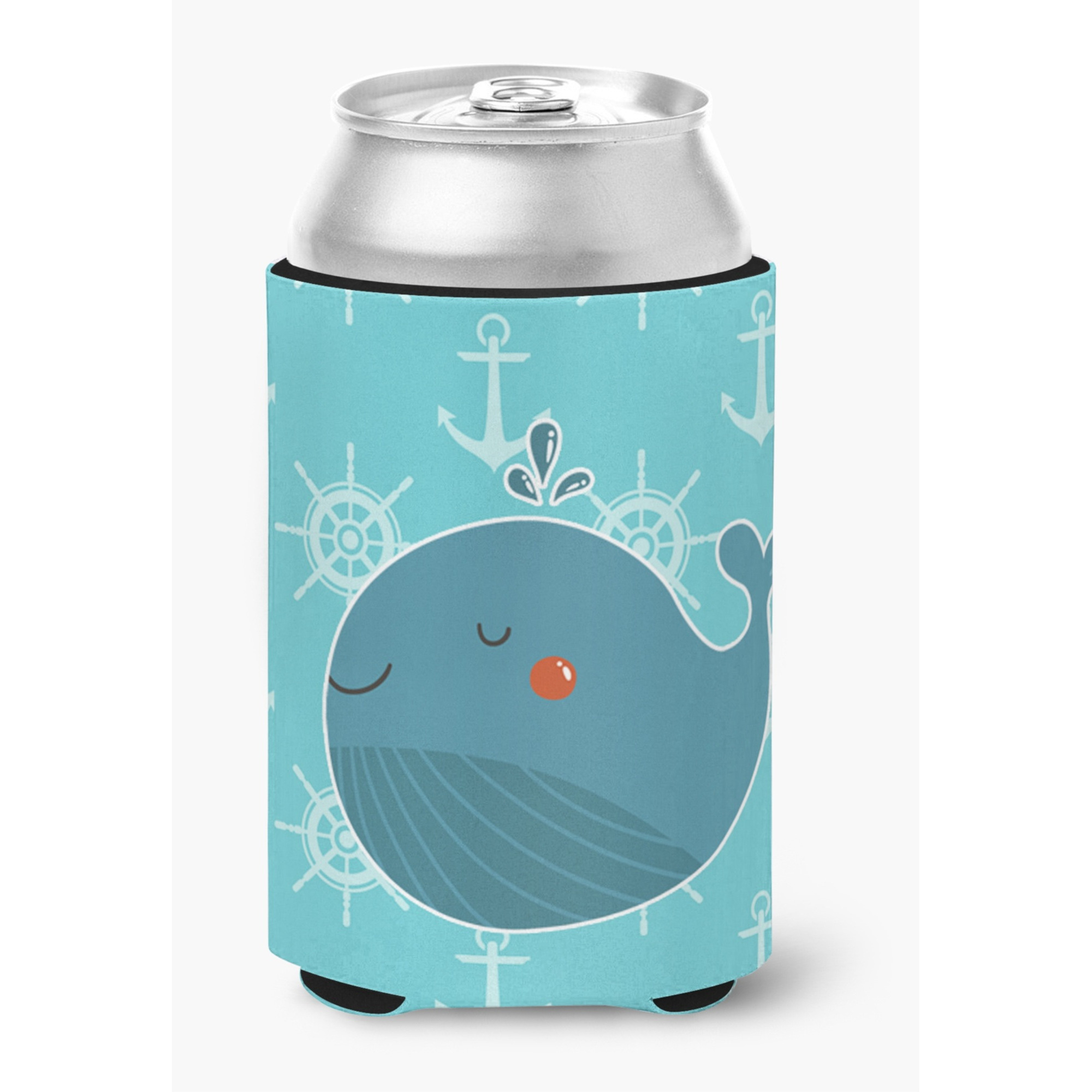 &quotCaroline's Treasures Blue Whale Can or Bottle Hugger, Can Hugger, Multicolor"