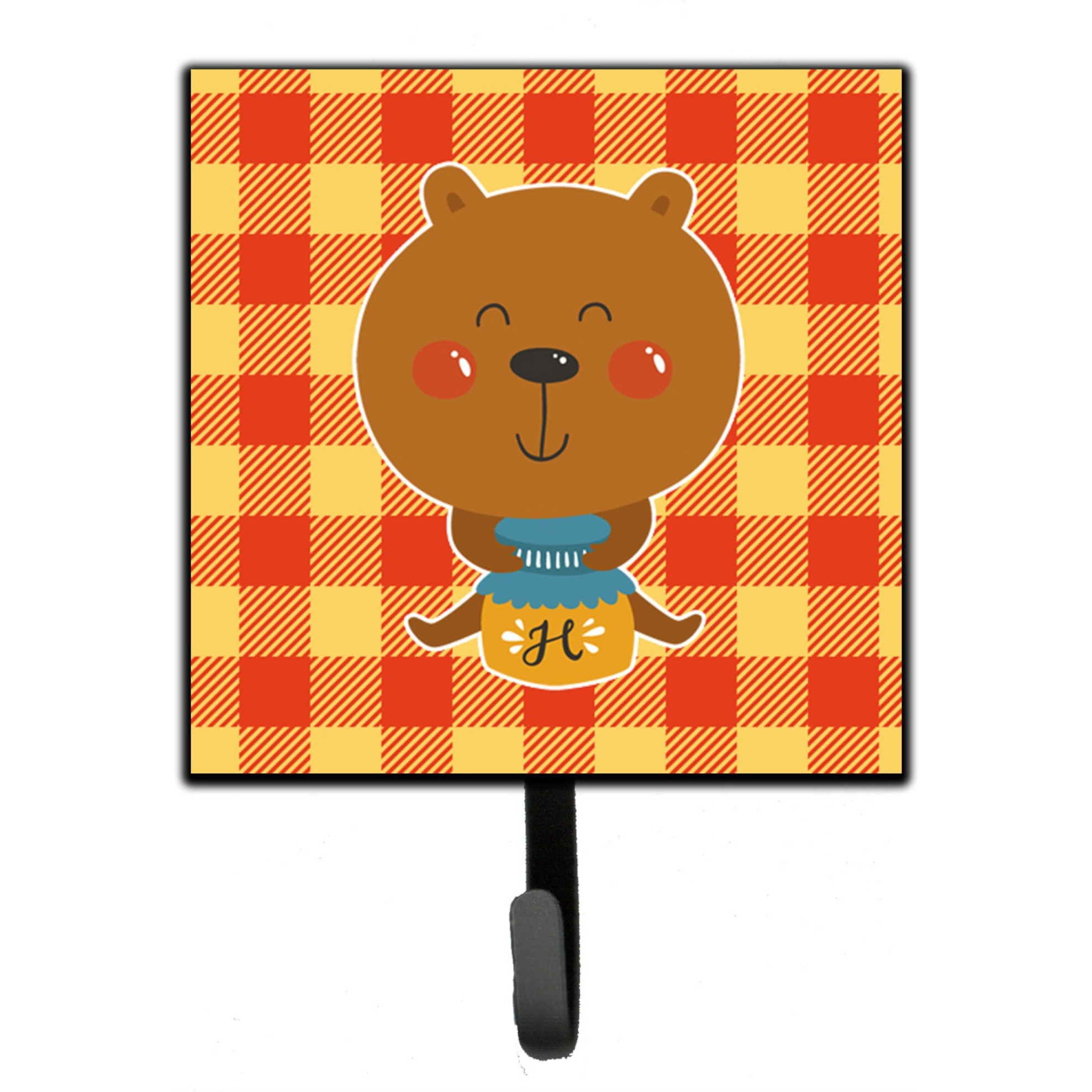&quotCaroline's Treasures Honey Bear Wall Hook, Small, Multicolor"