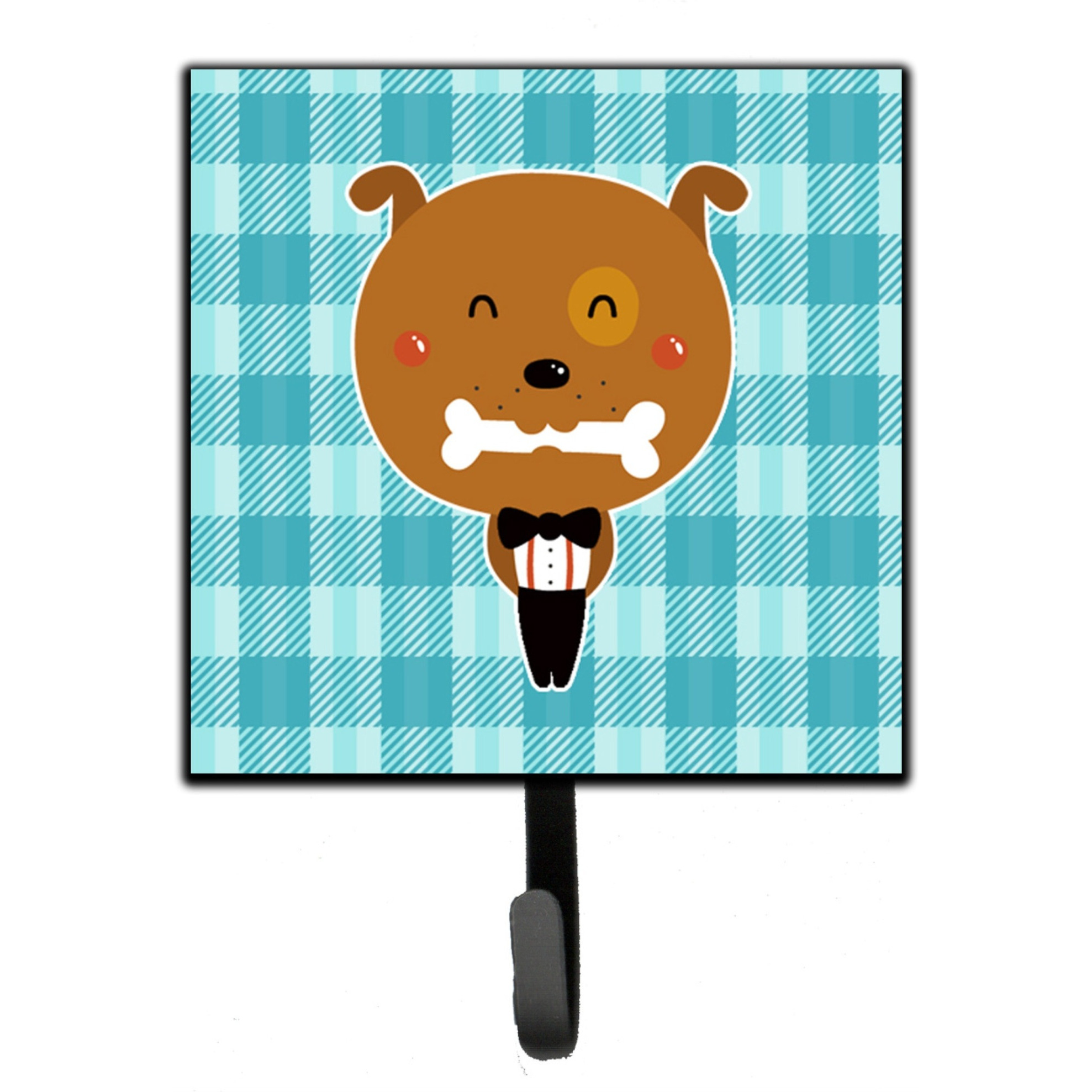 &quotCaroline's Treasures Dog in Tuxedo Wall Hook, Small, Multicolor"