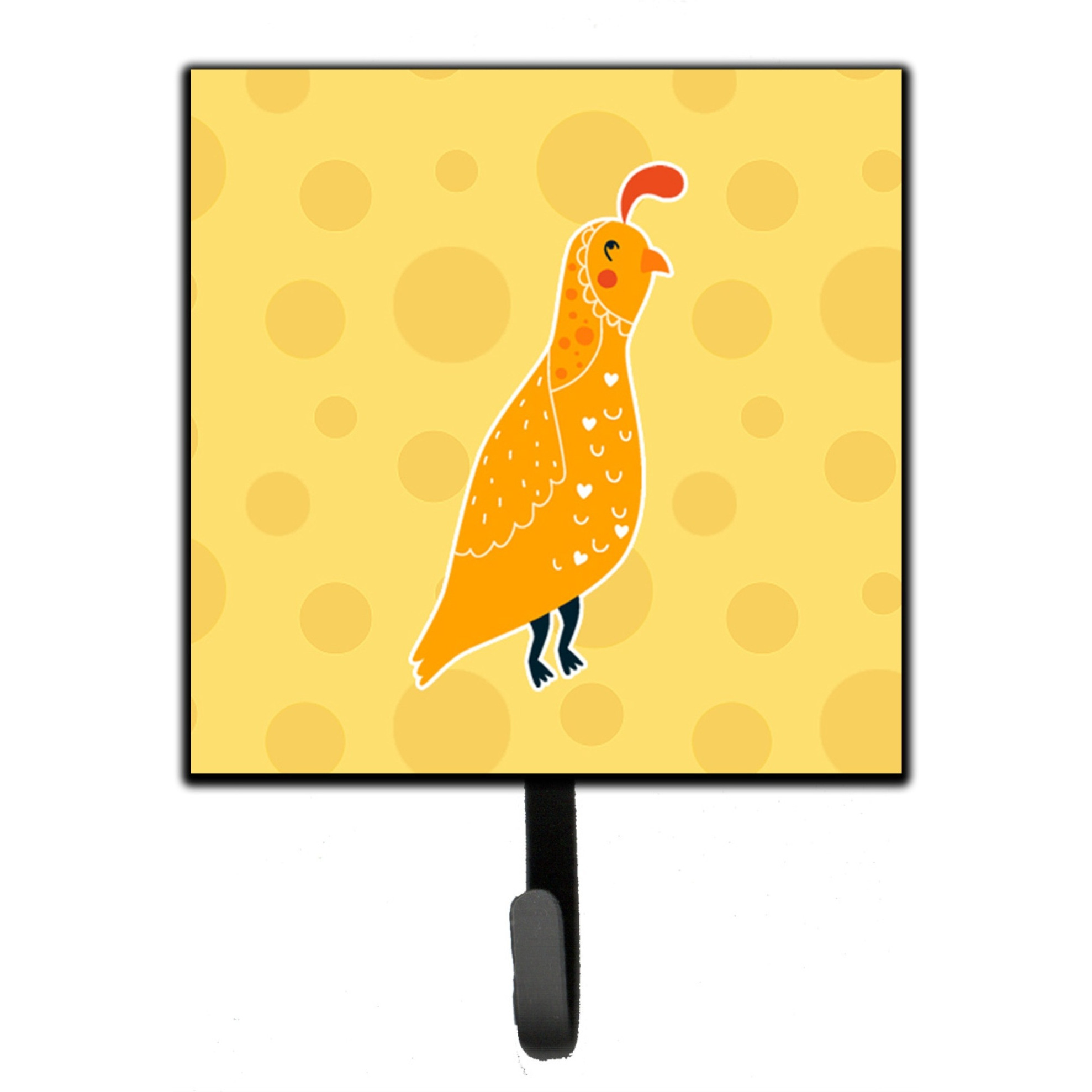 &quotCaroline's Treasures Partridge in Polkadots Wall Hook, Small, Multicolor"