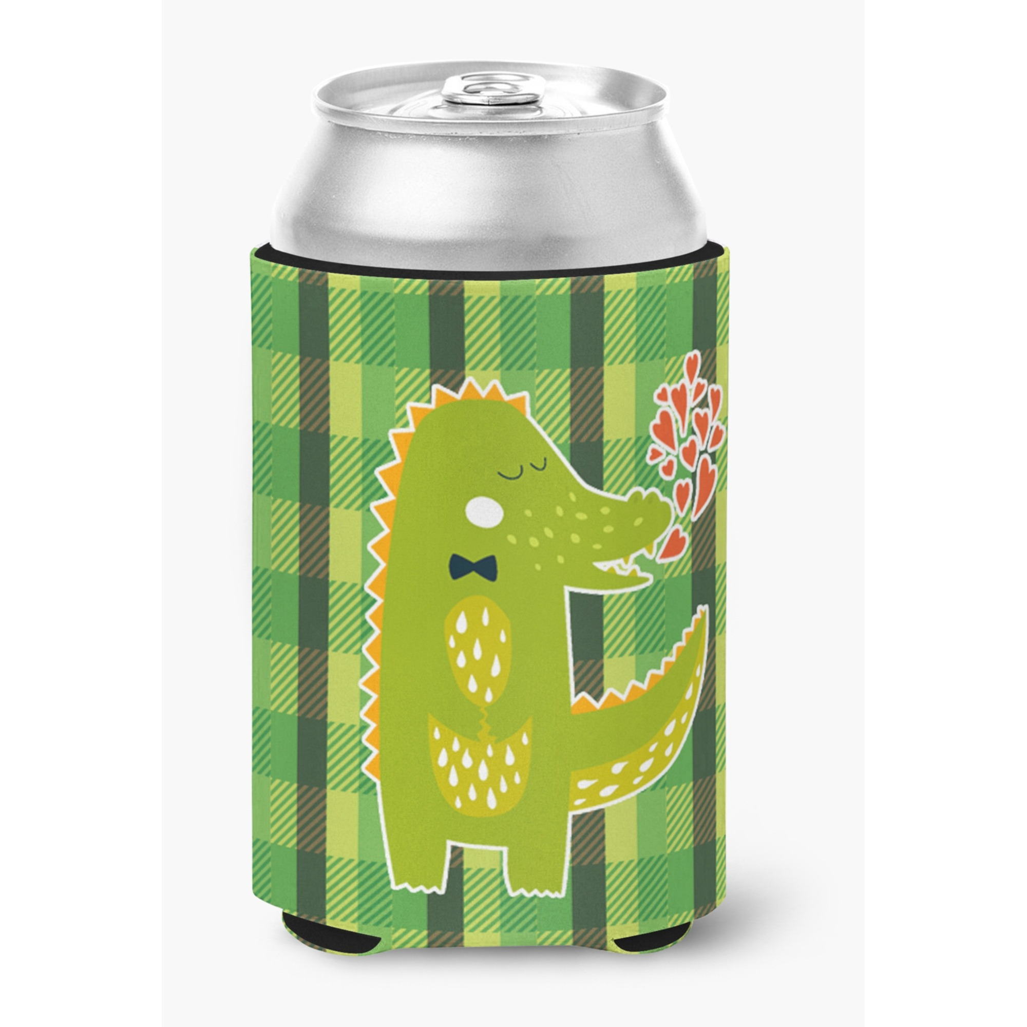 &quotCaroline's Treasures Alligator love Can or Bottle Hugger, Can Hugger, Multicolor"