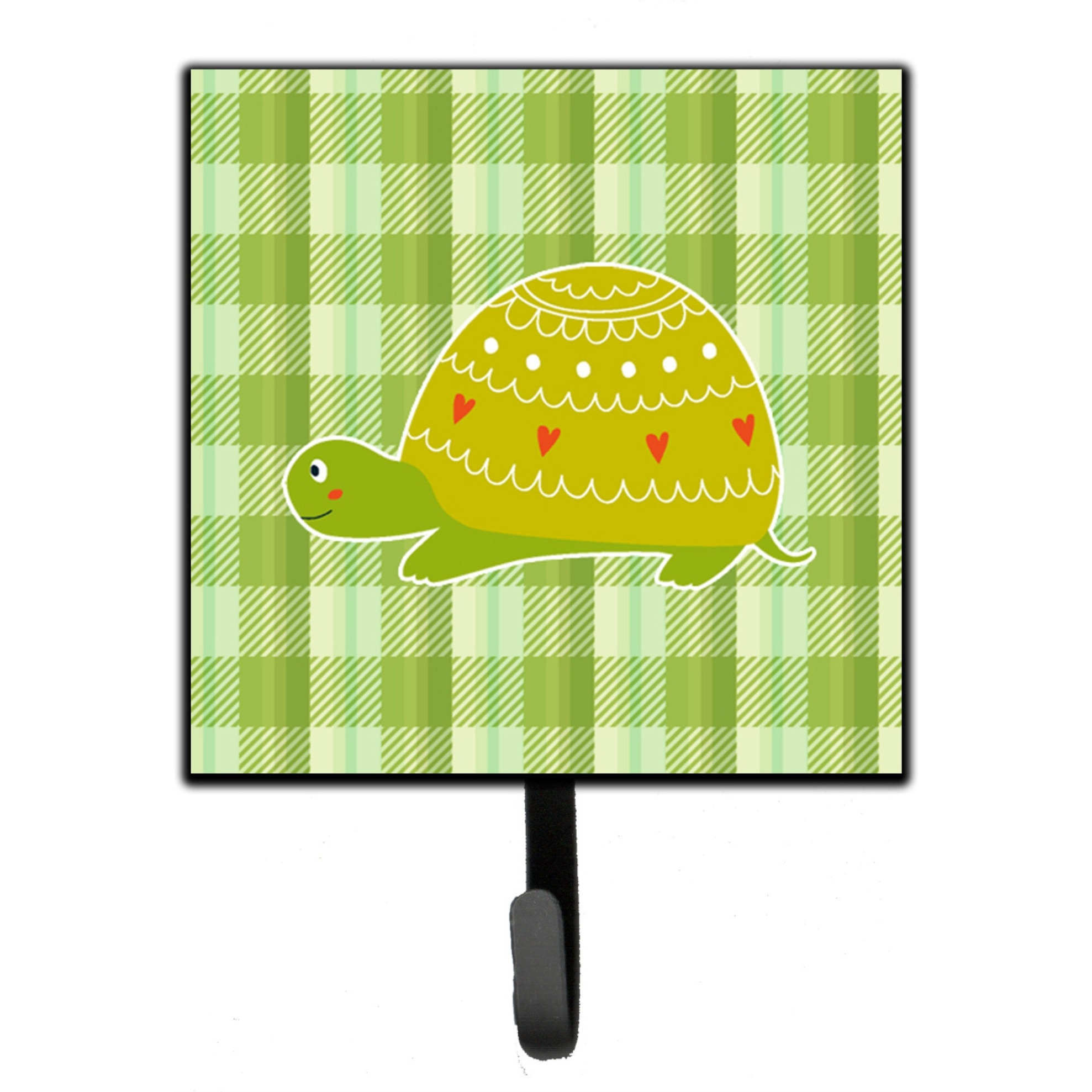 &quotCaroline's Treasures Turtle on the Move Wall Hook, Small, Multicolor"