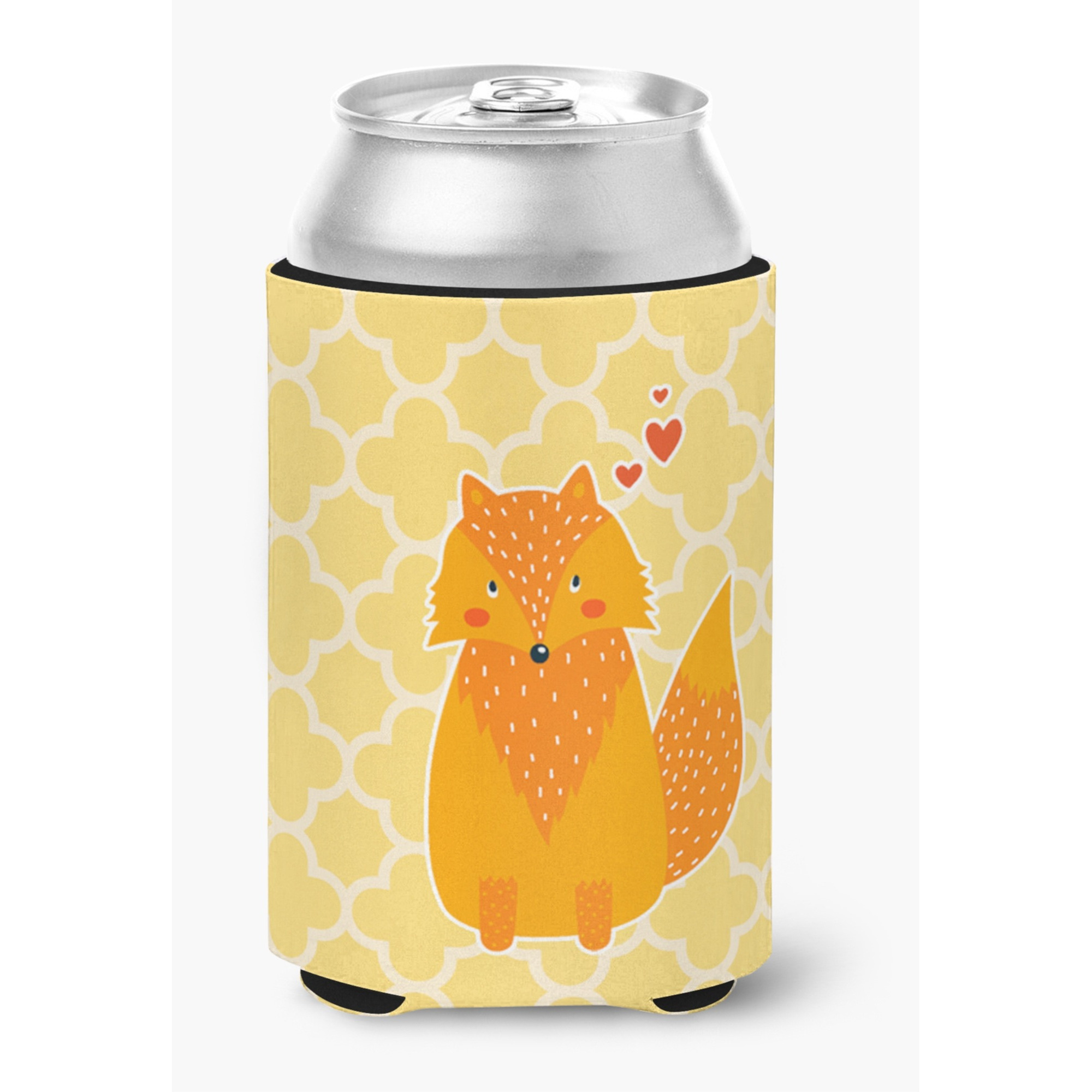 &quotCaroline's Treasures Foxy love Can or Bottle Hugger, Can Hugger, Multicolor"