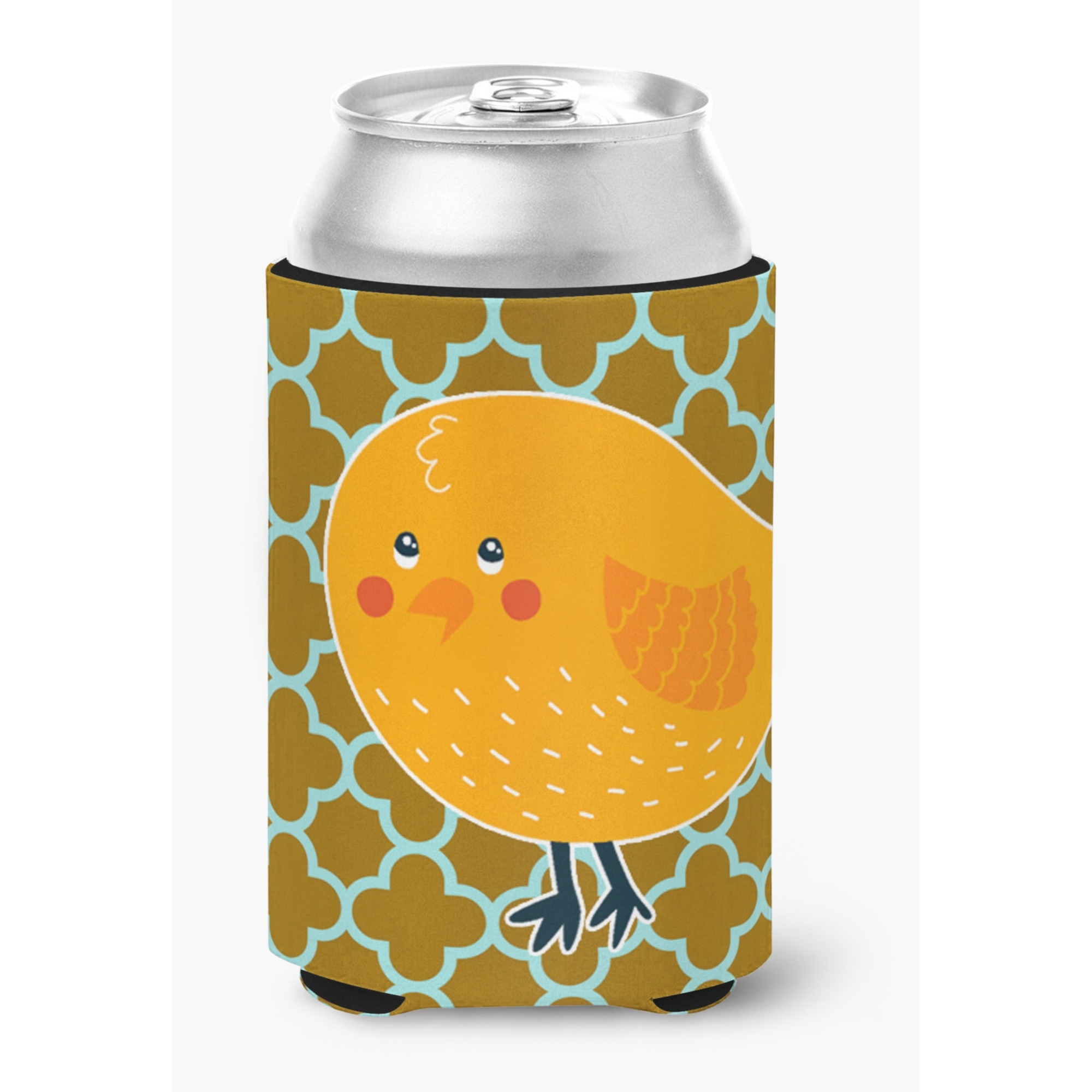 &quotCaroline's Treasures Bird On Quatrfoil Can or Bottle Hugger, Can Hugger, Multicolor"