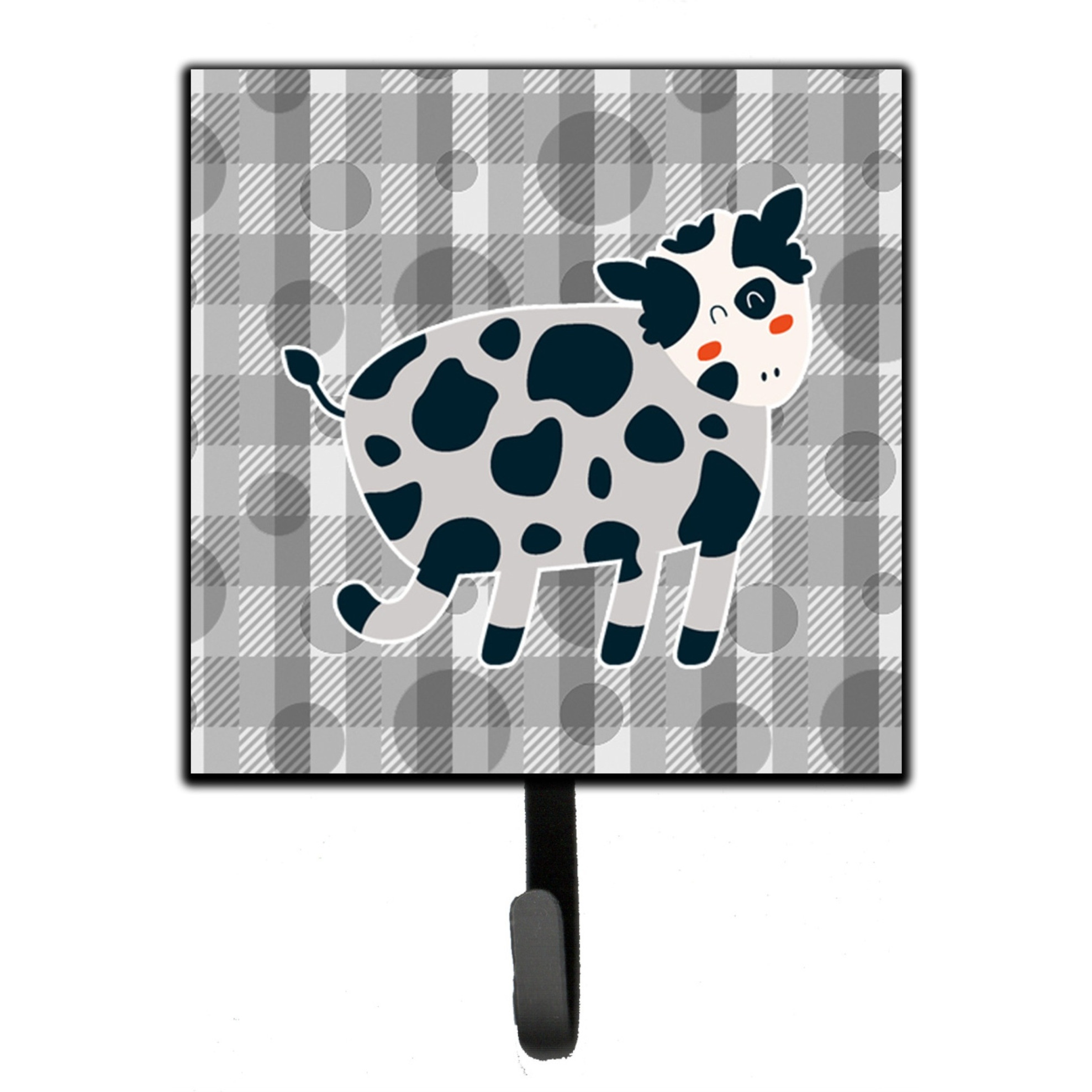 &quotCaroline's Treasures Cow Wall Hook, Small, Multicolor"