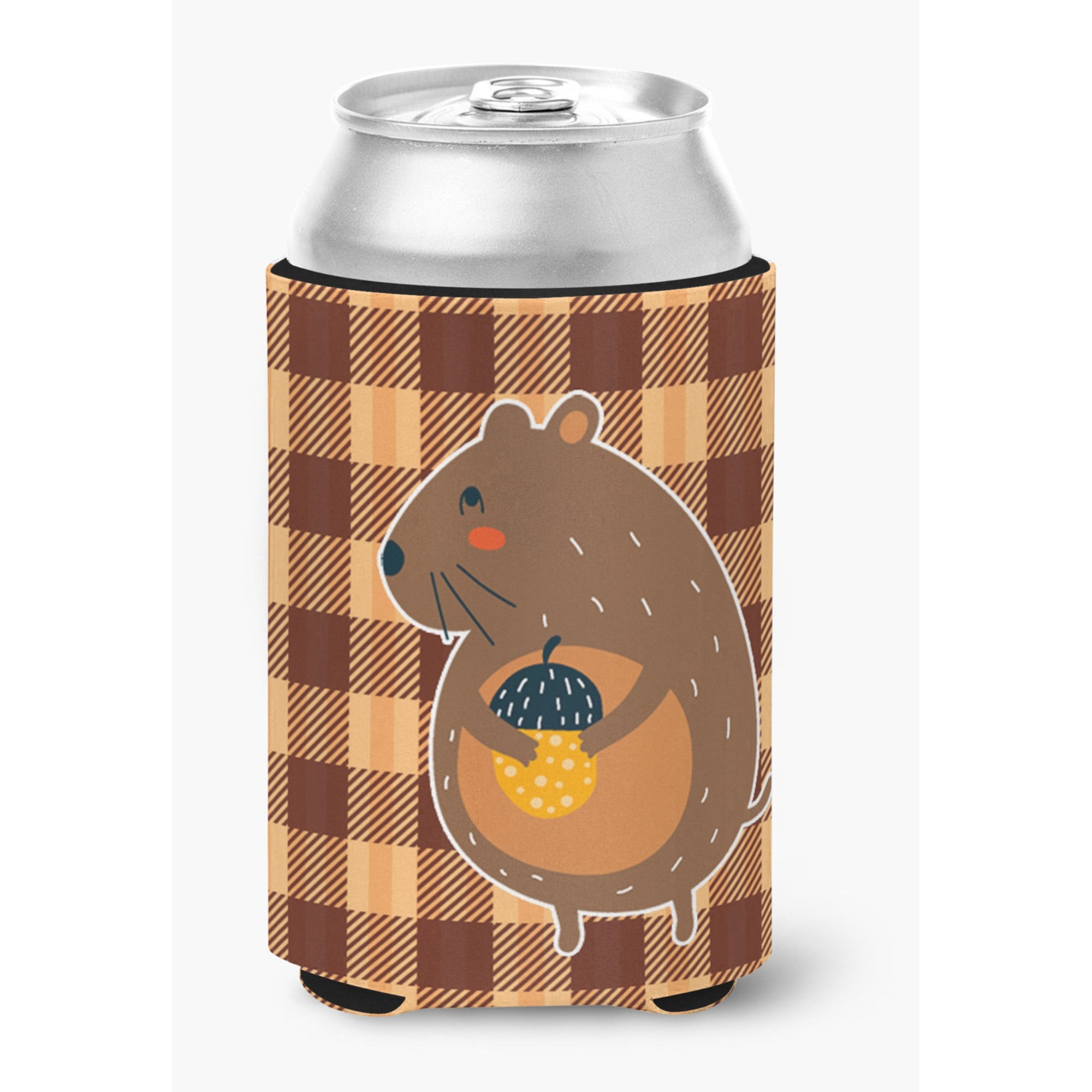 &quotCaroline's Treasures Suirrel with a Nut Can or Bottle Hugger, Can Hugger, Multicolor"