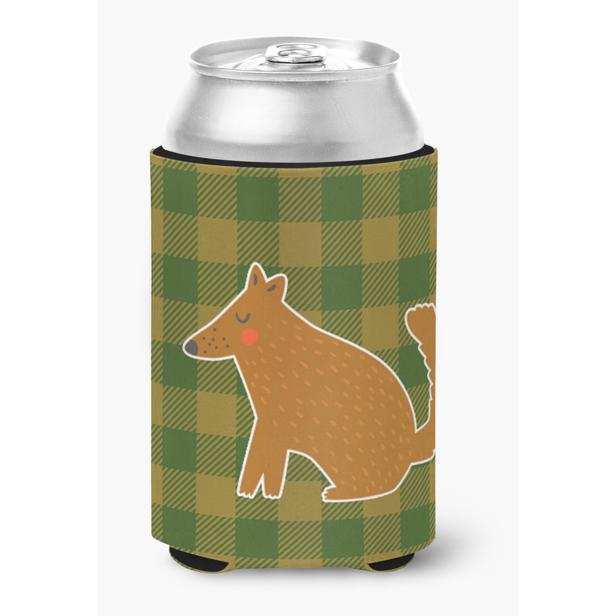&quotCaroline's Treasures Brown Wolf Can or Bottle Hugger, Can Hugger, Multicolor"