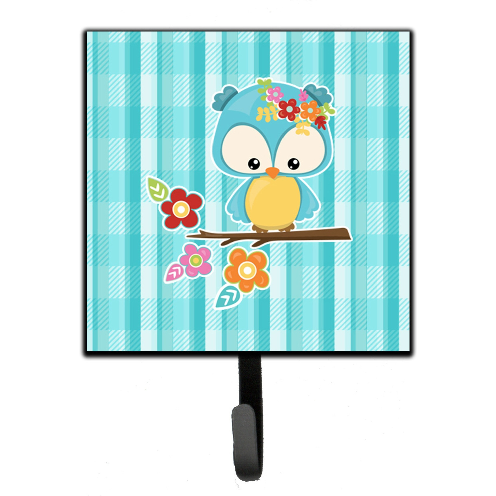 &quotCaroline's Treasures Blue Bird Wall Hook, Small, Multicolor"
