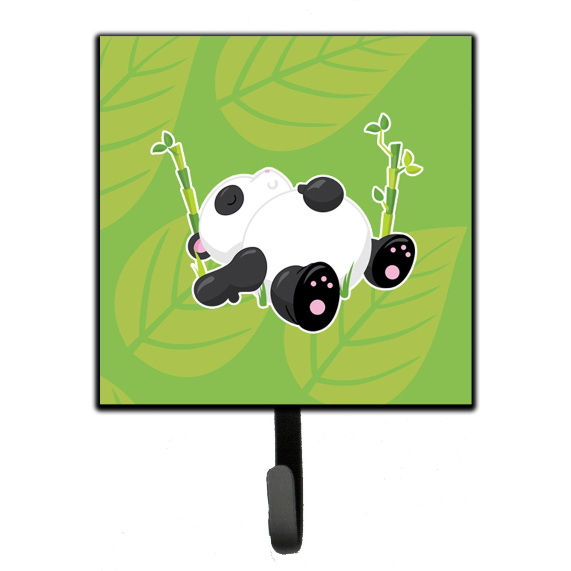&quotCaroline's Treasures Passed Out Panda Wall Hook, Small, Multicolor"
