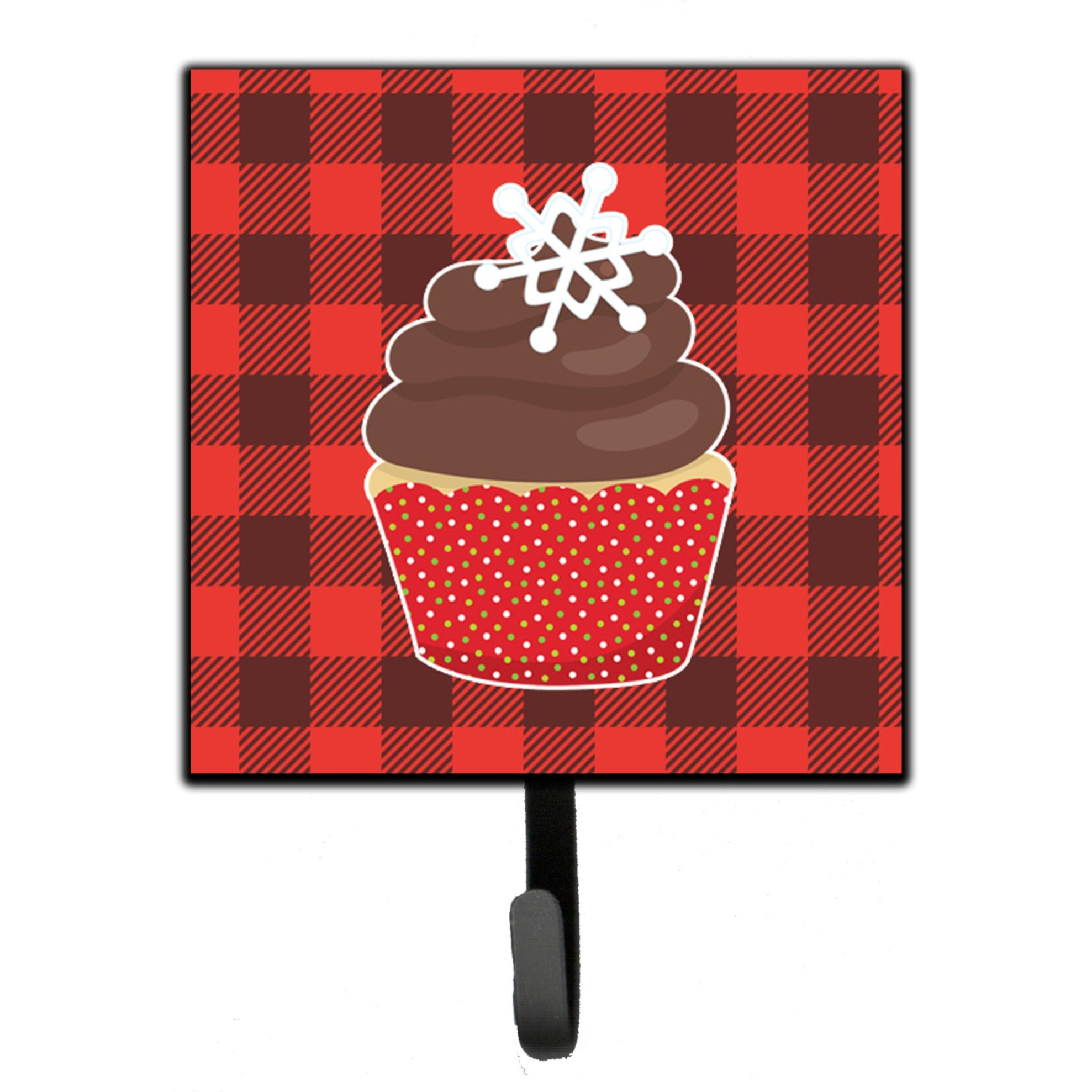 &quotCaroline's Treasures Christmas Cupcake Wall Hook, Small, Multicolor"