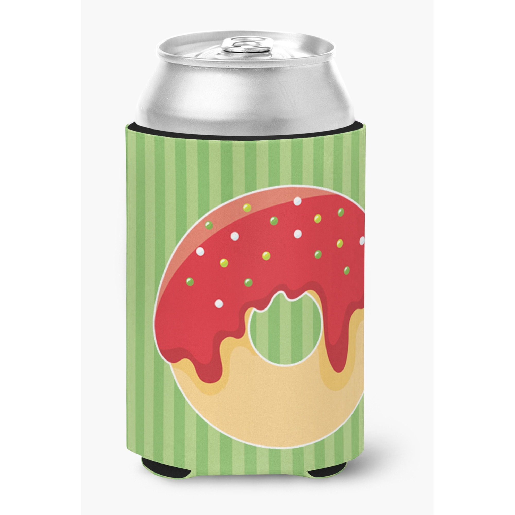 &quotCaroline's Treasures Christmas Donut Can or Bottle Hugger, Can Hugger, Multicolor"