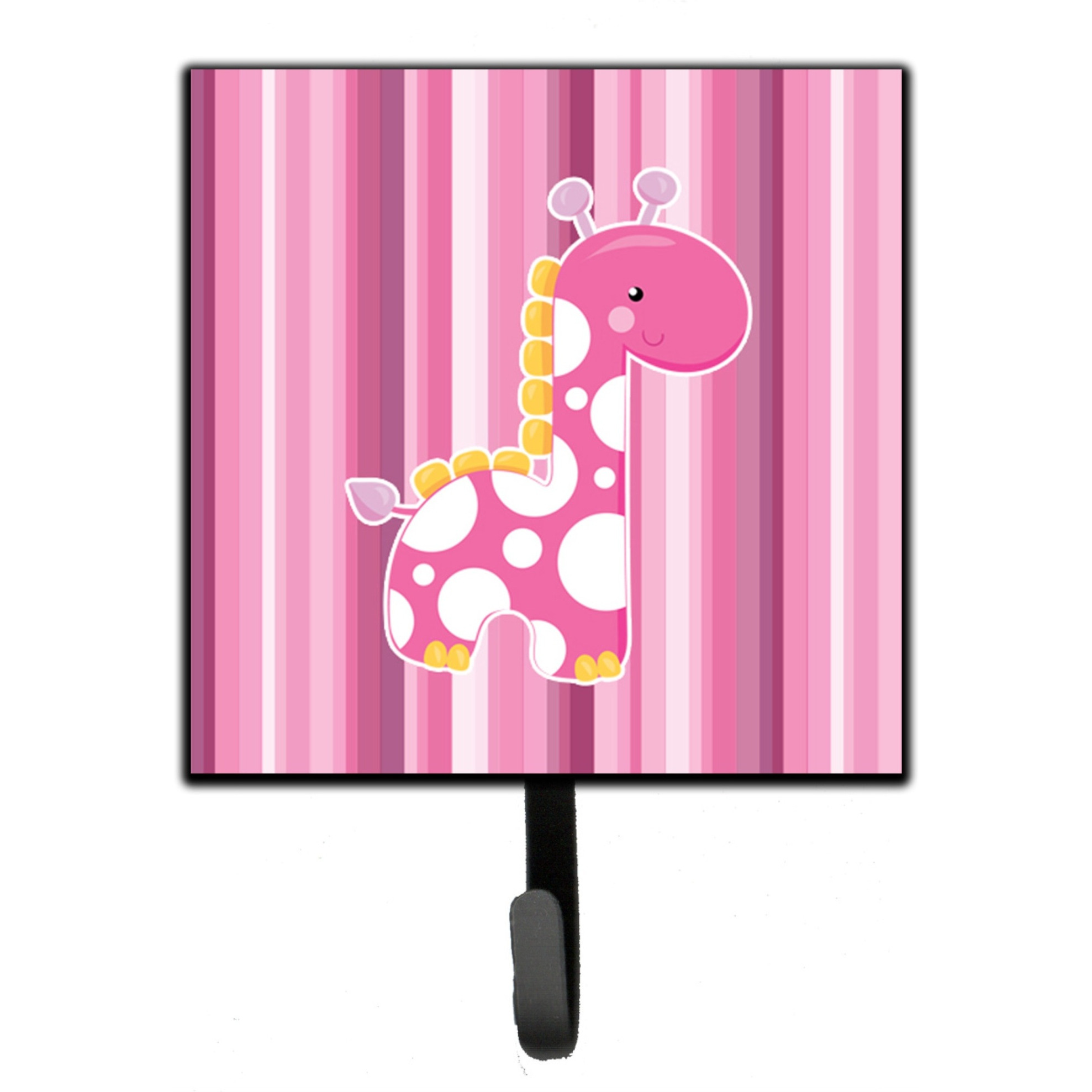 &quotCaroline's Treasures Girl Giraffe Wall Hook, Small, Multicolor"
