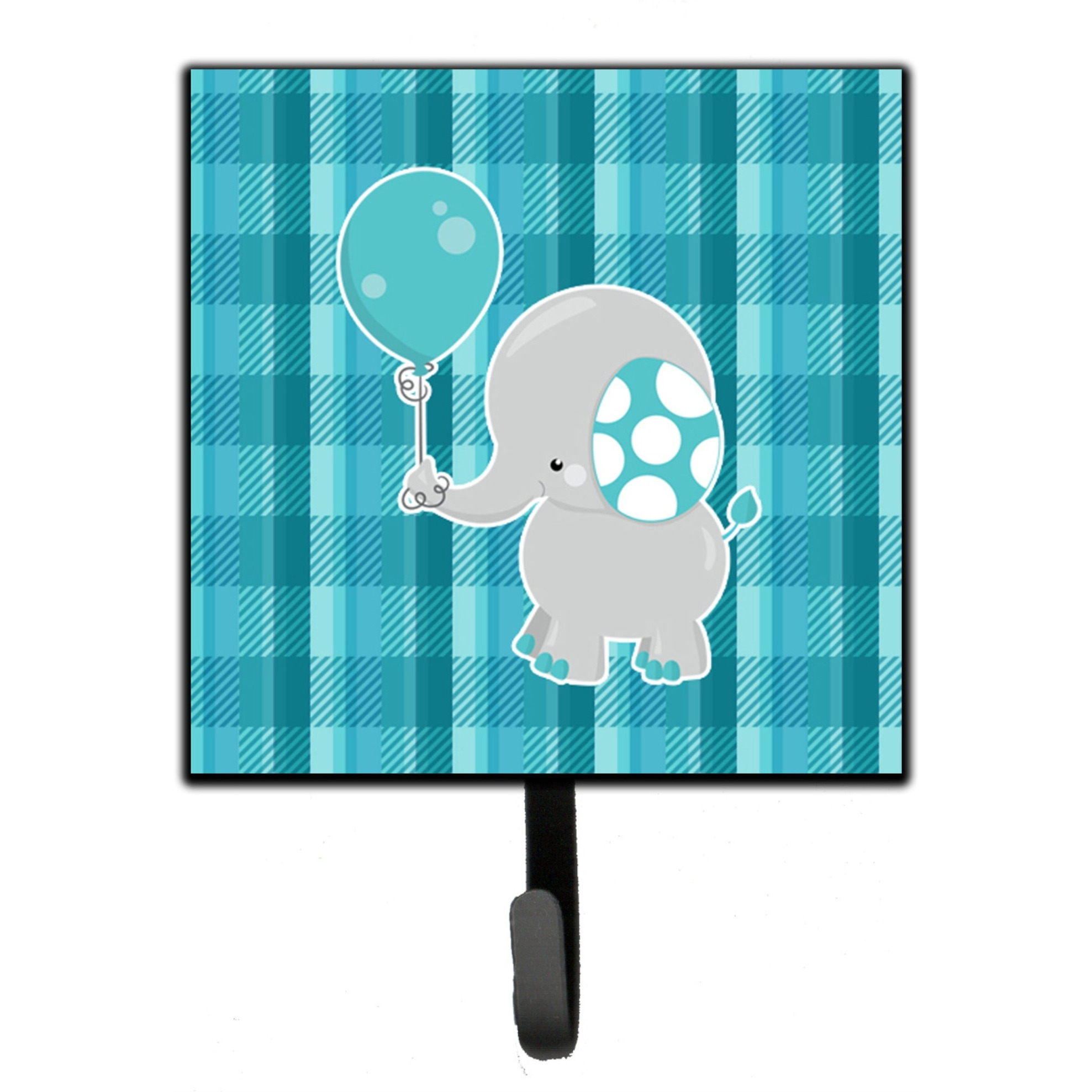 &quotCaroline's Treasures Elephant with Balloon Wall Hook, Small, Multicolor"