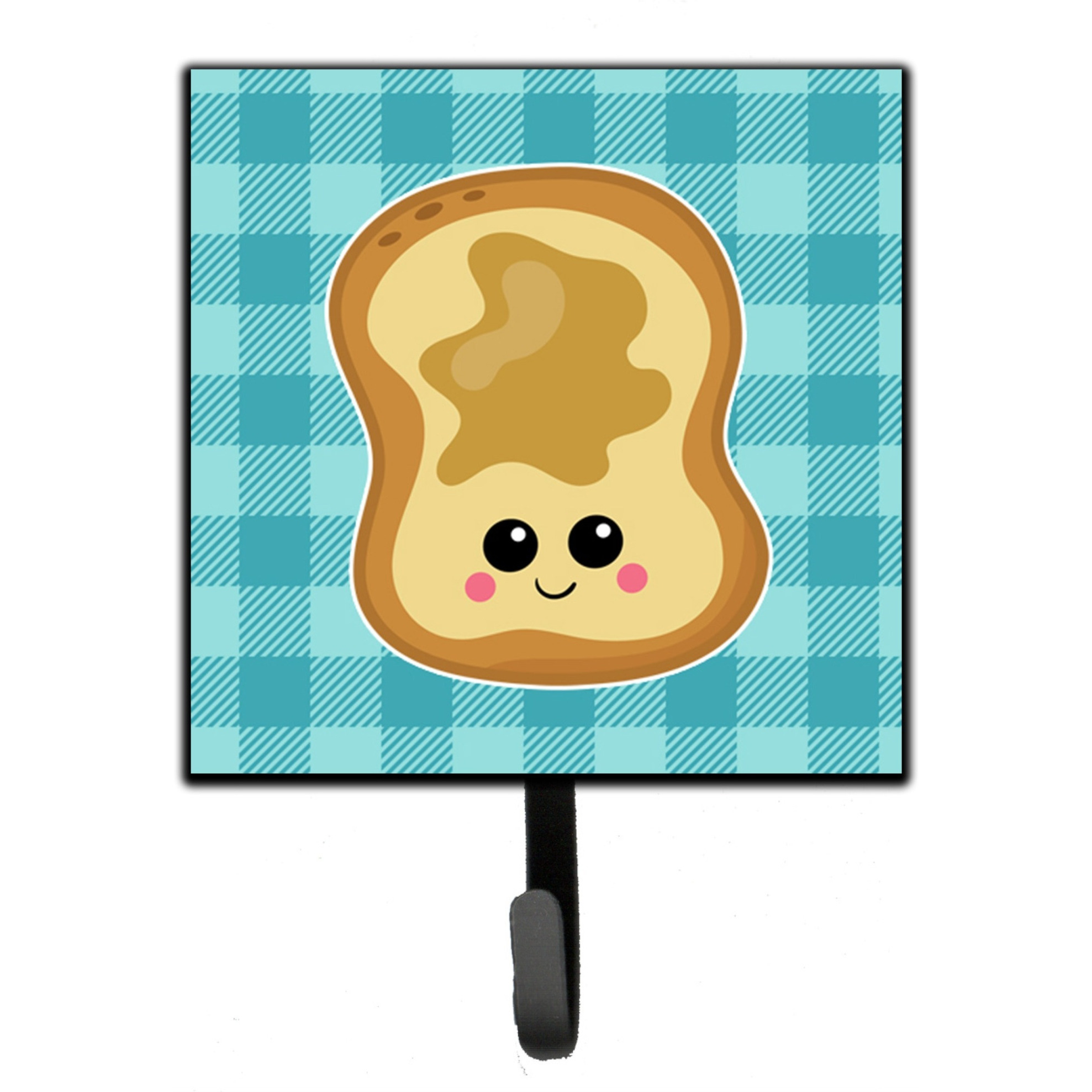 &quotCaroline's Treasures Peanut Butter Toast Wall Hook, Small, Multicolor"