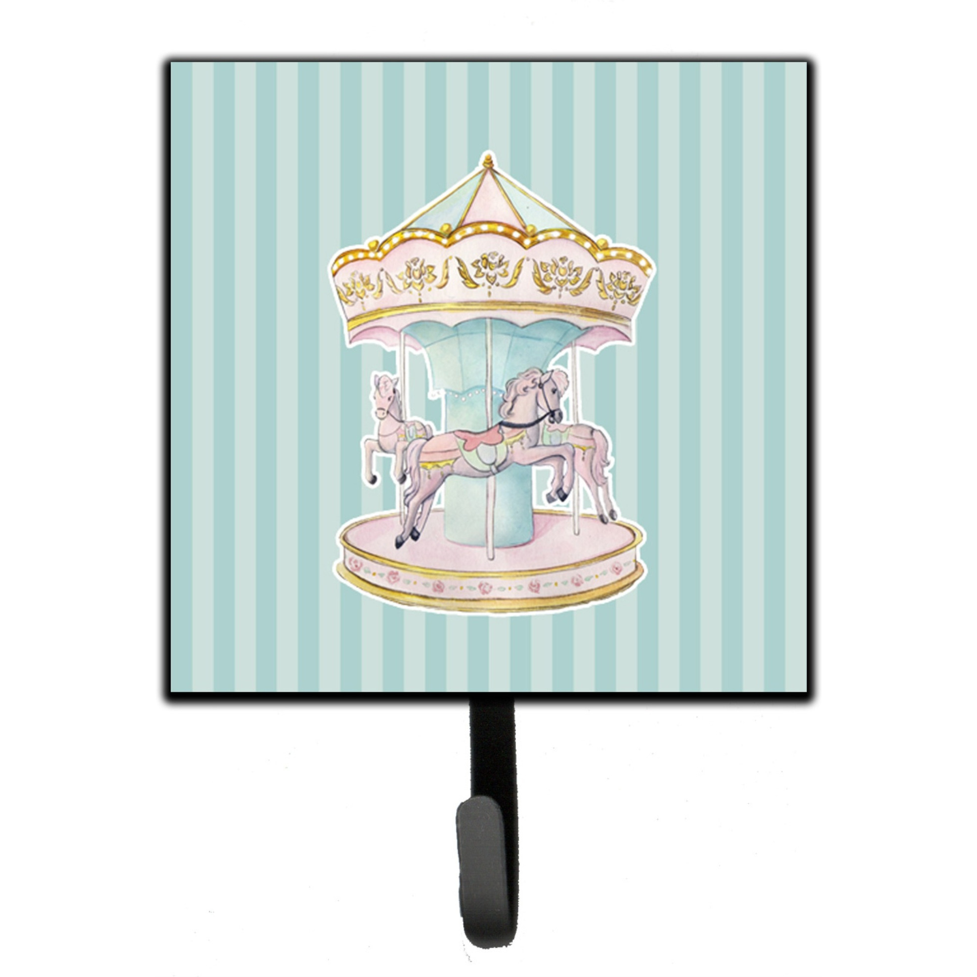 &quotCaroline's Treasures Carousel Wall Hook, Small, Multicolor"