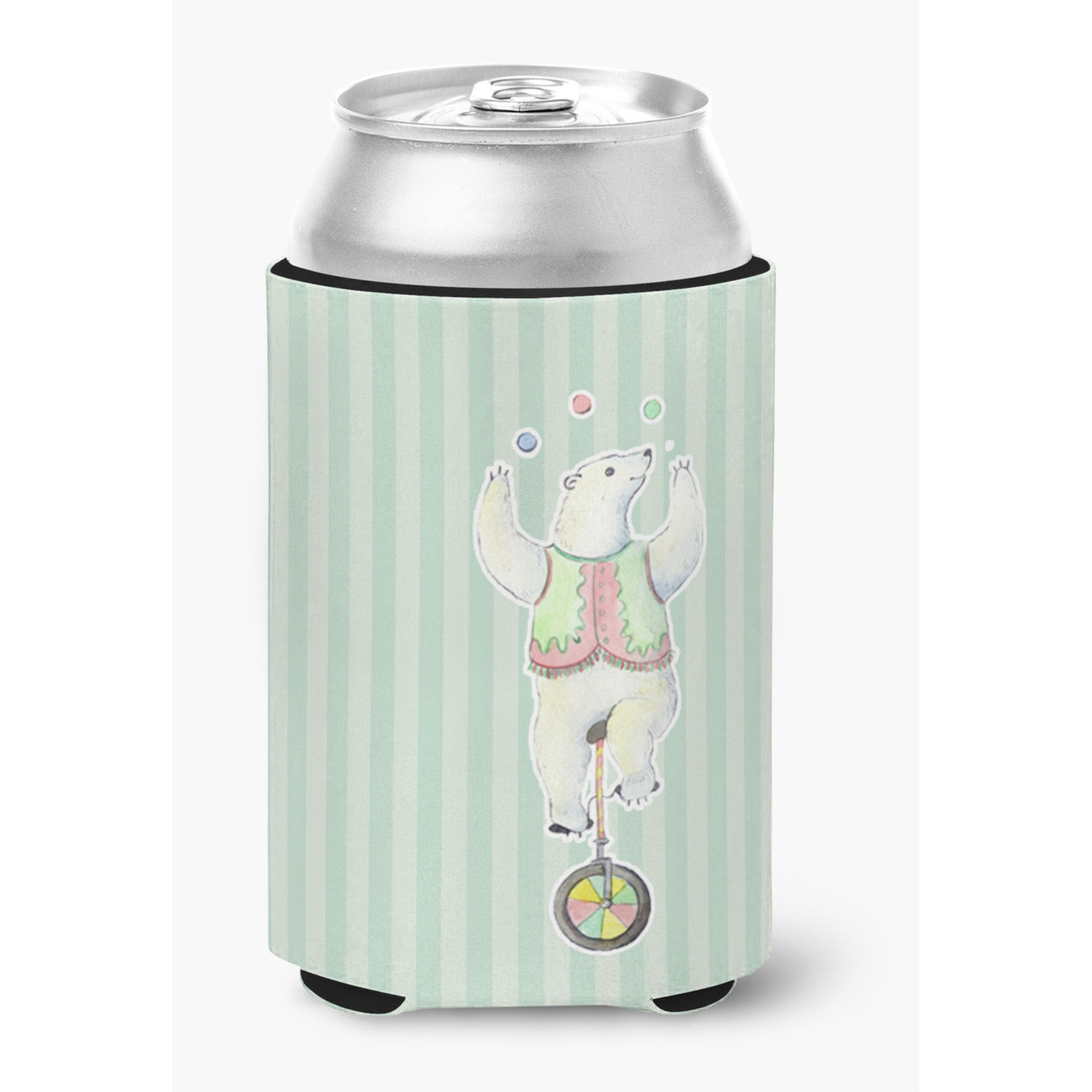 &quotCaroline's Treasures Circus Bear Can or Bottle Hugger, Can Hugger, Multicolor"