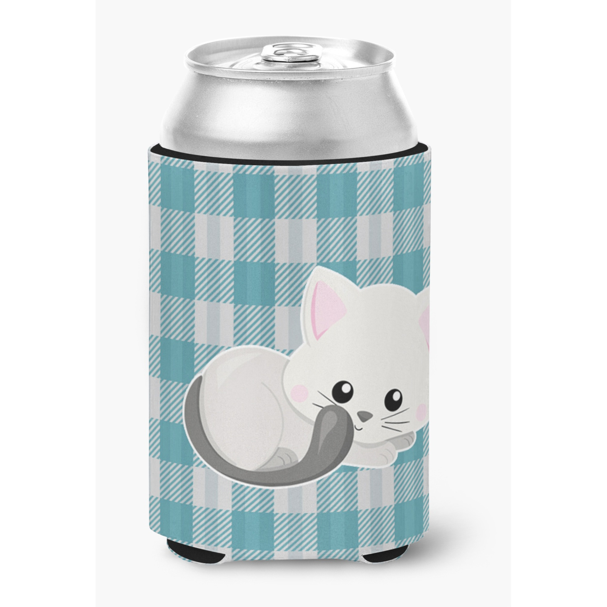 &quotCaroline's Treasures White Kitten Can or Bottle Hugger, Can Hugger, Multicolor"