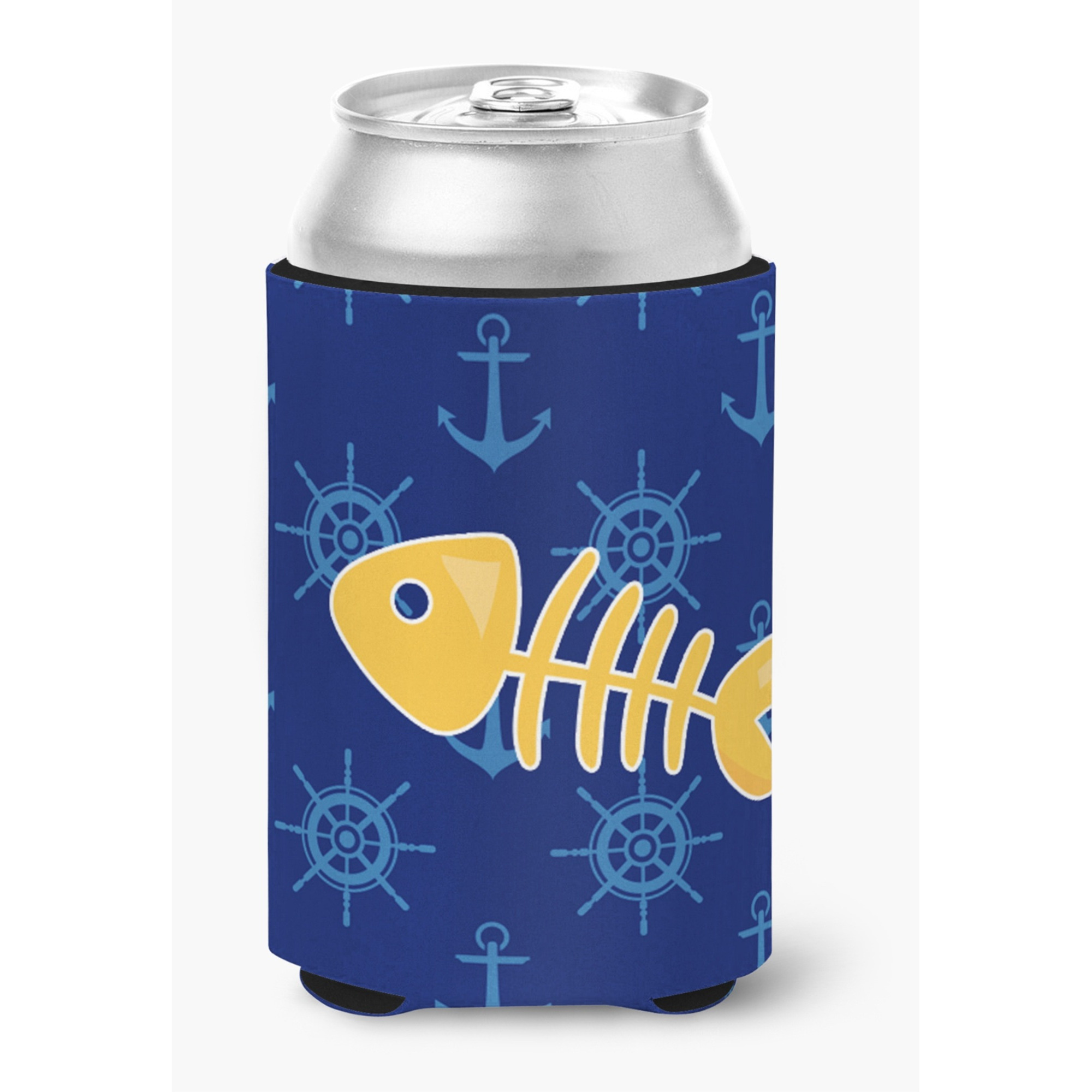 &quotCaroline's Treasures Fish Bones Can or Bottle Hugger, Can Hugger, Multicolor"