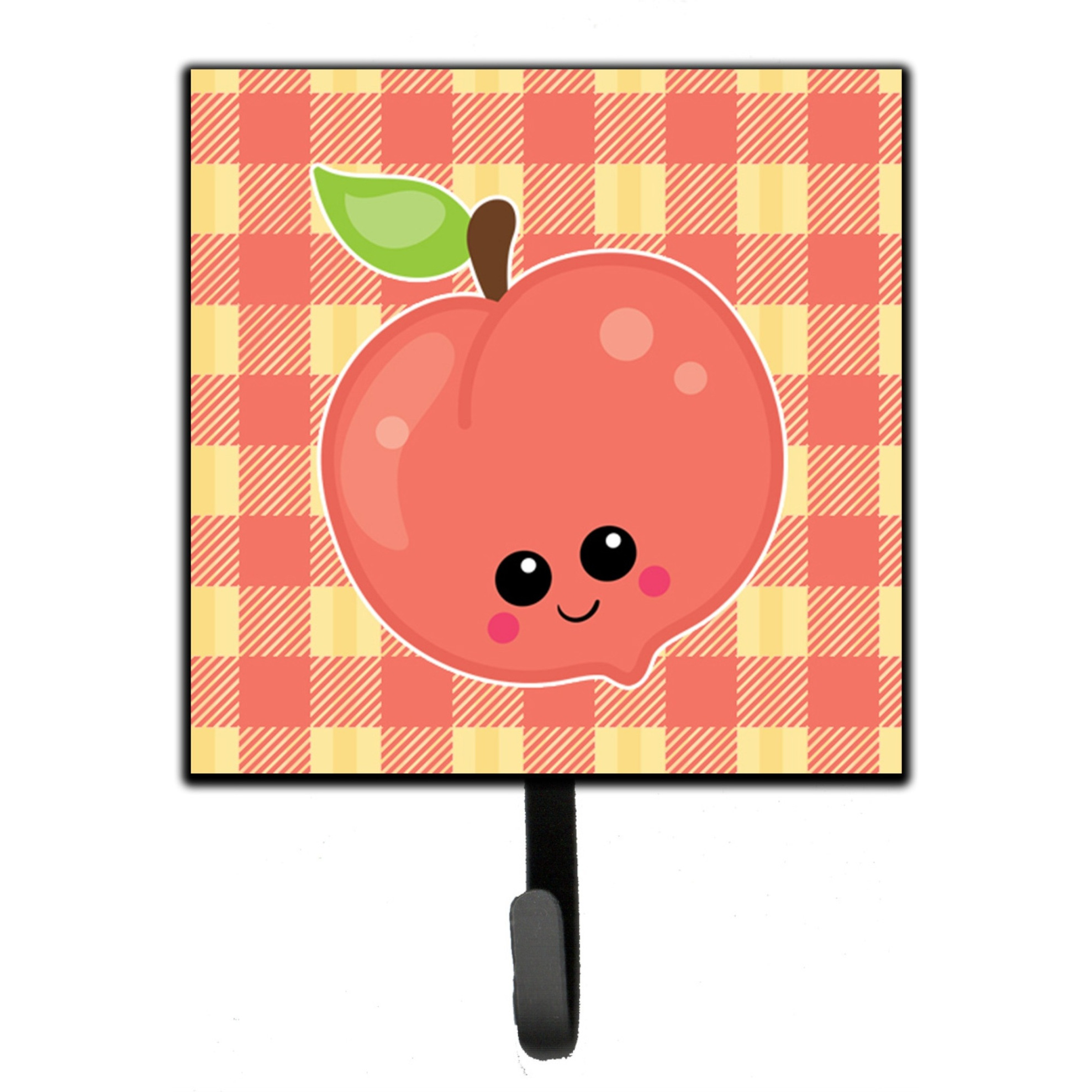 &quotCaroline's Treasures Perfectly Peach Wall Hook, Small, Multicolor"