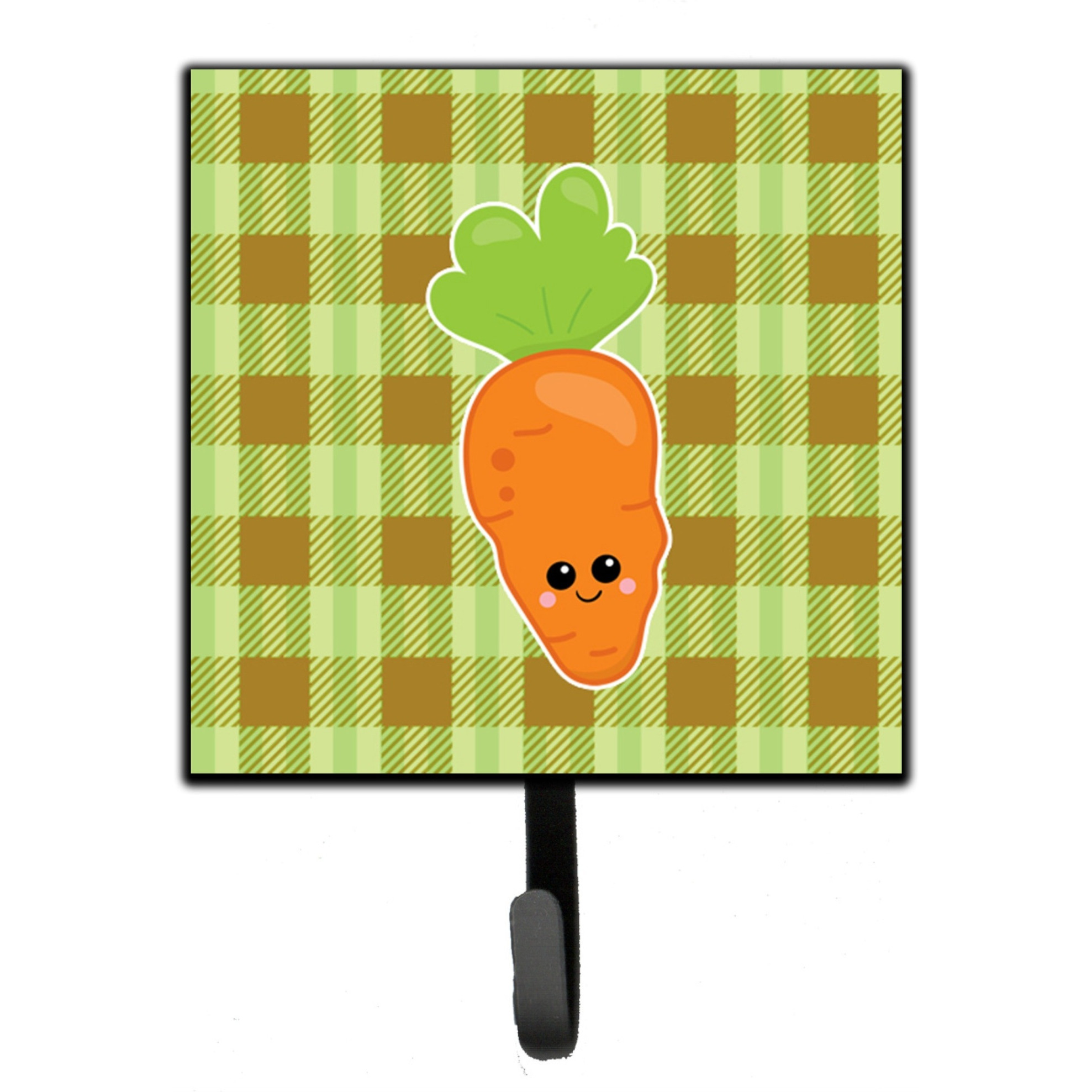 &quotCaroline's Treasures Carol the Carrot Wall Hook, Small, Multicolor"