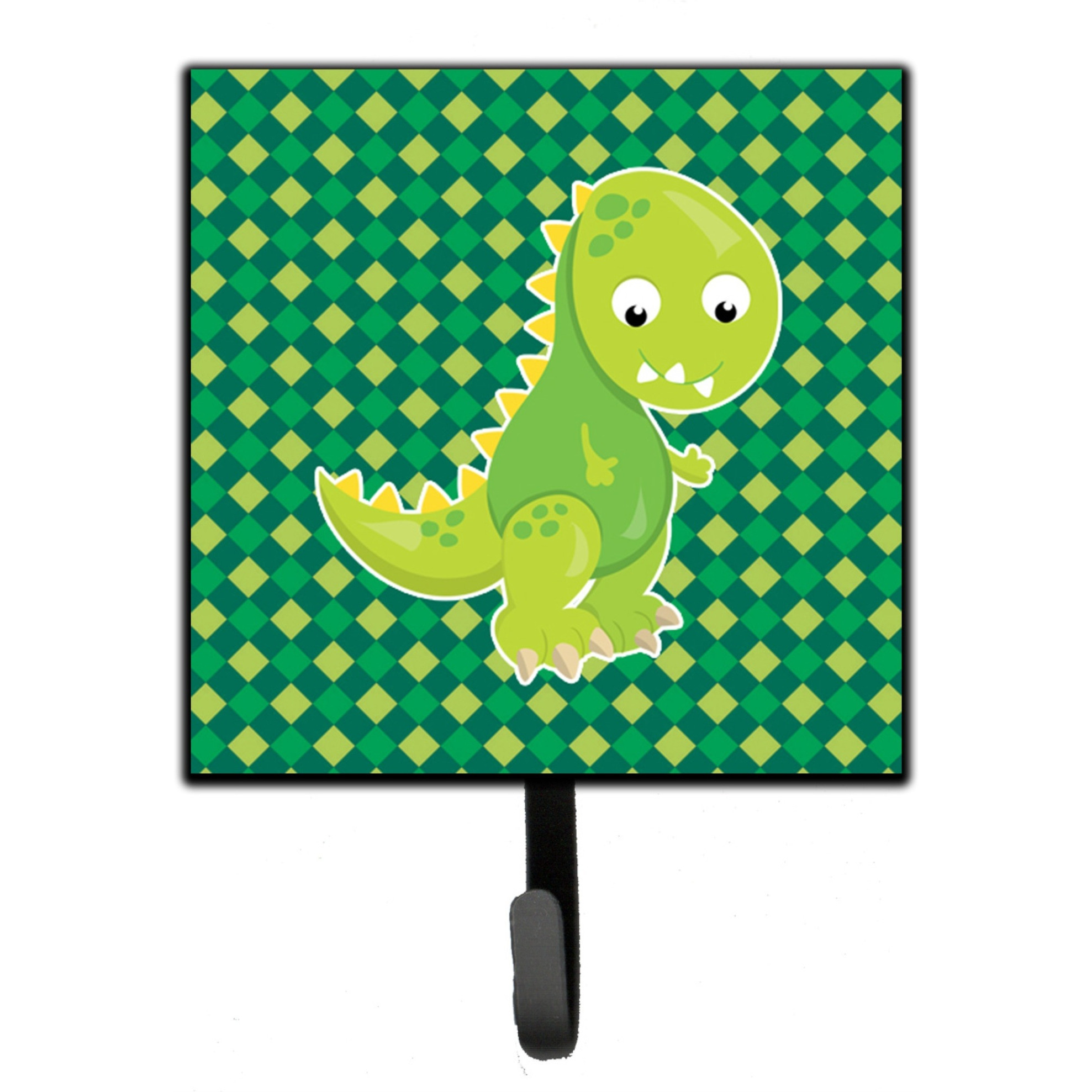 &quotCaroline's Treasures Iguanodon Dinosaur Wall Hook, Small, Multicolor"